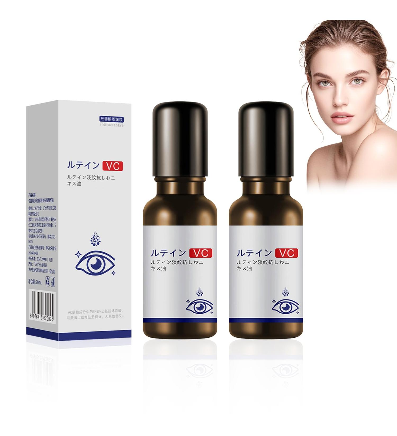 Horuili Lutein eye essence oil lutein antiwrinkle essential oil moisturizing and moisturizing massage roller ball eye essence improves wrinkles bags and circles under the eyes - Buy Online on GoSupps.com