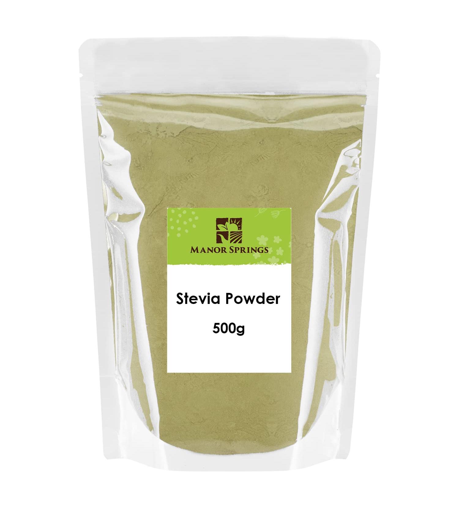 Manor Springs Stevia Powder 500g - Natural Sweetener for Healthier Living - Buy Online on GoSupps.com