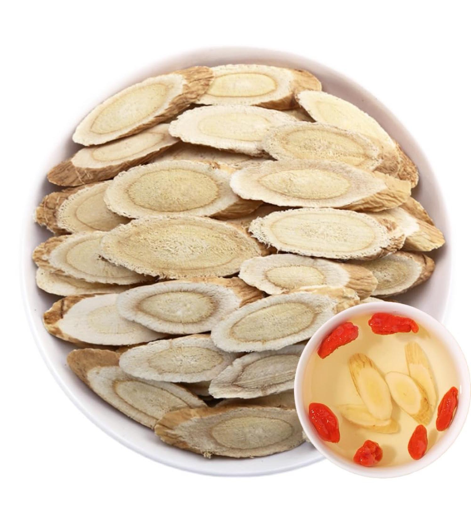 100% Dried Astragalus Root Sliced Huang Qi 4.23oz/120g astragale Brut - Buy Online on GoSupps.com