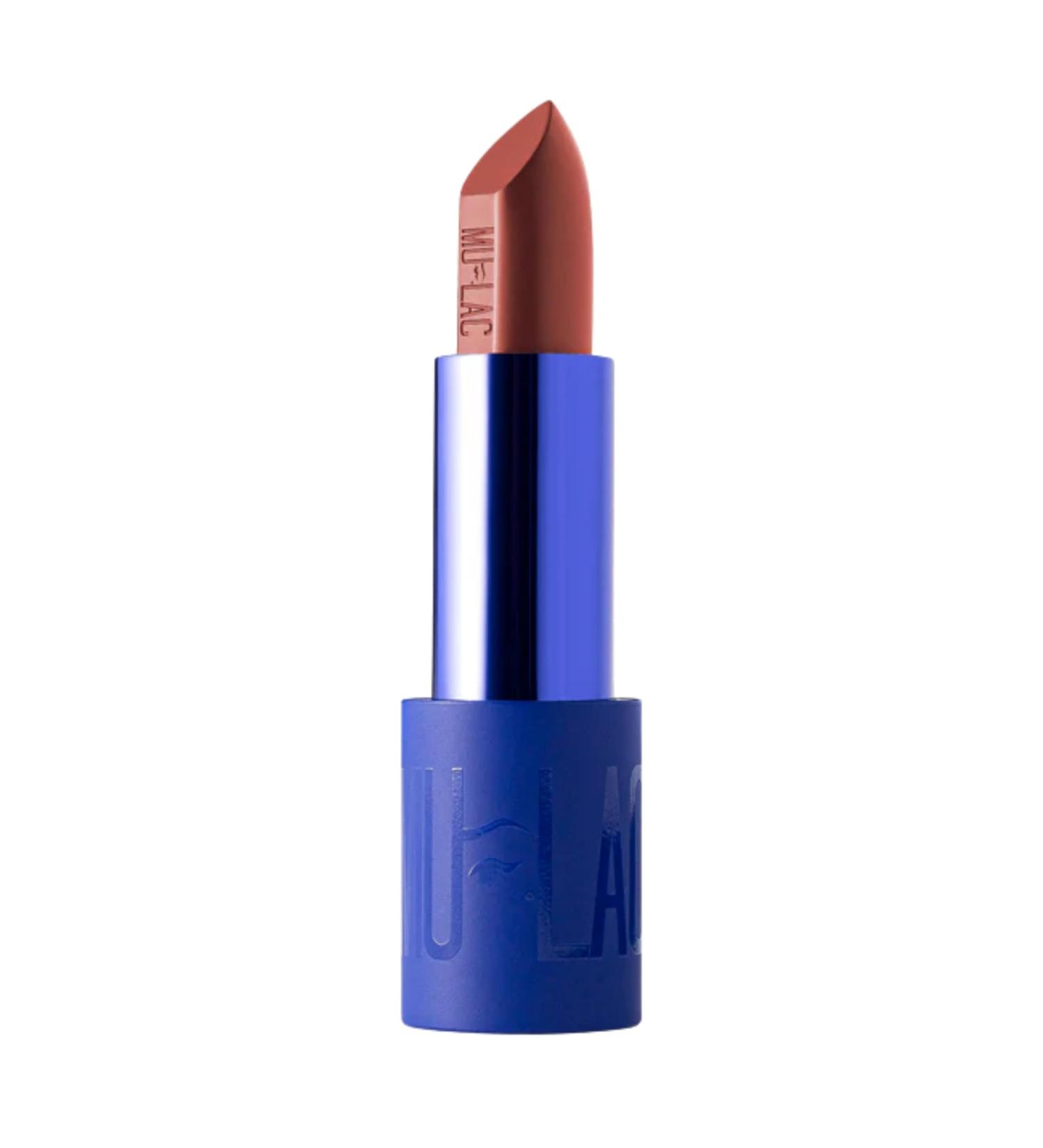 Mulac Mulac Cosmetics CREAMLUST TASTE ME 02 Lipstick Intense Warm Cookie Nude Creamlastic Vegan