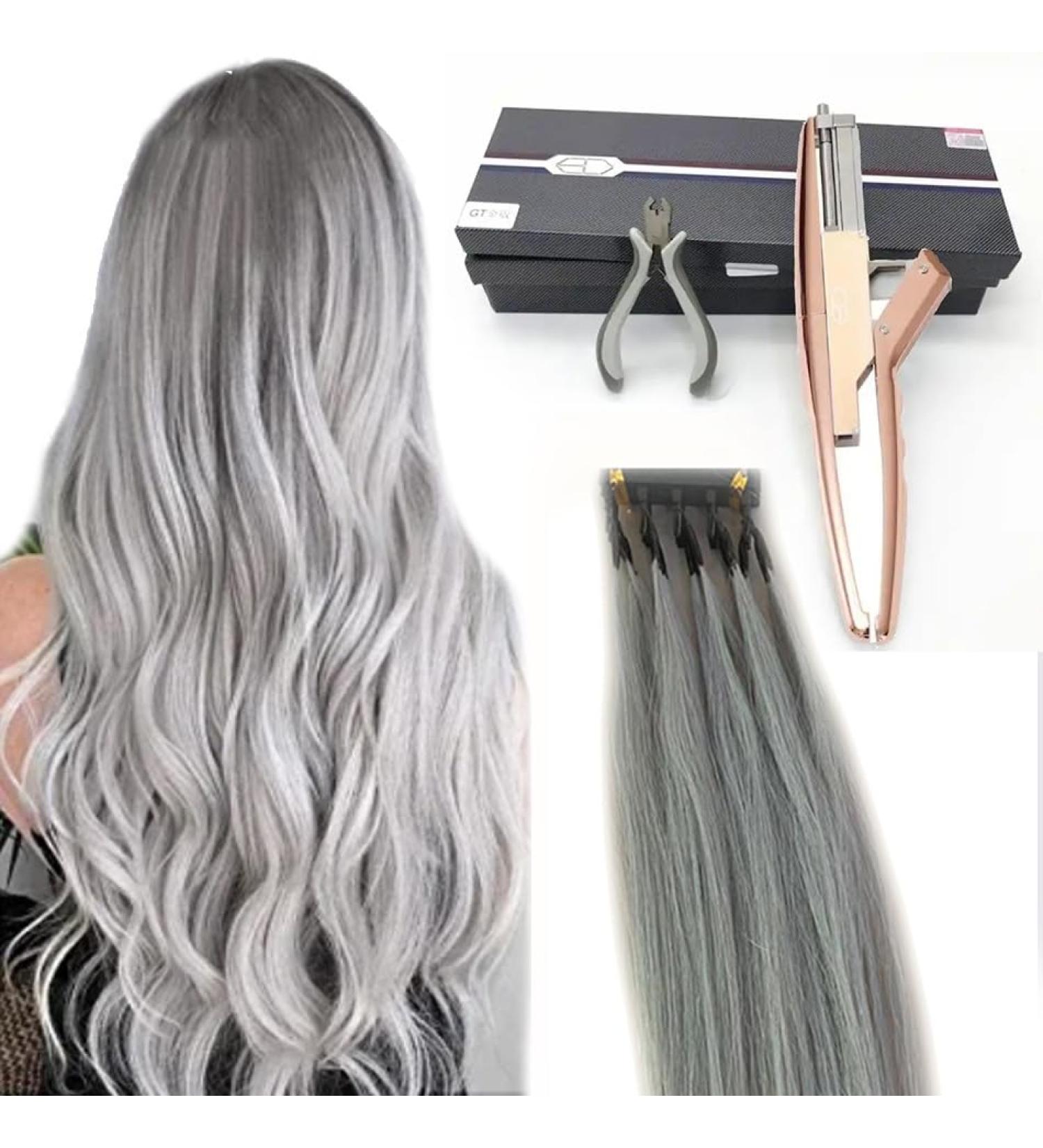 6D Hair Extensions Real Human Hair 5-pin Invisible Seamless Hair Extension/Hair Extension Gun Professional Equipment For Salon Fast Installation And Removal (Color : 40 Row Size : 50cm/20inch) 50cm/20inch 40 Row - Buy Online on GoSupps.com