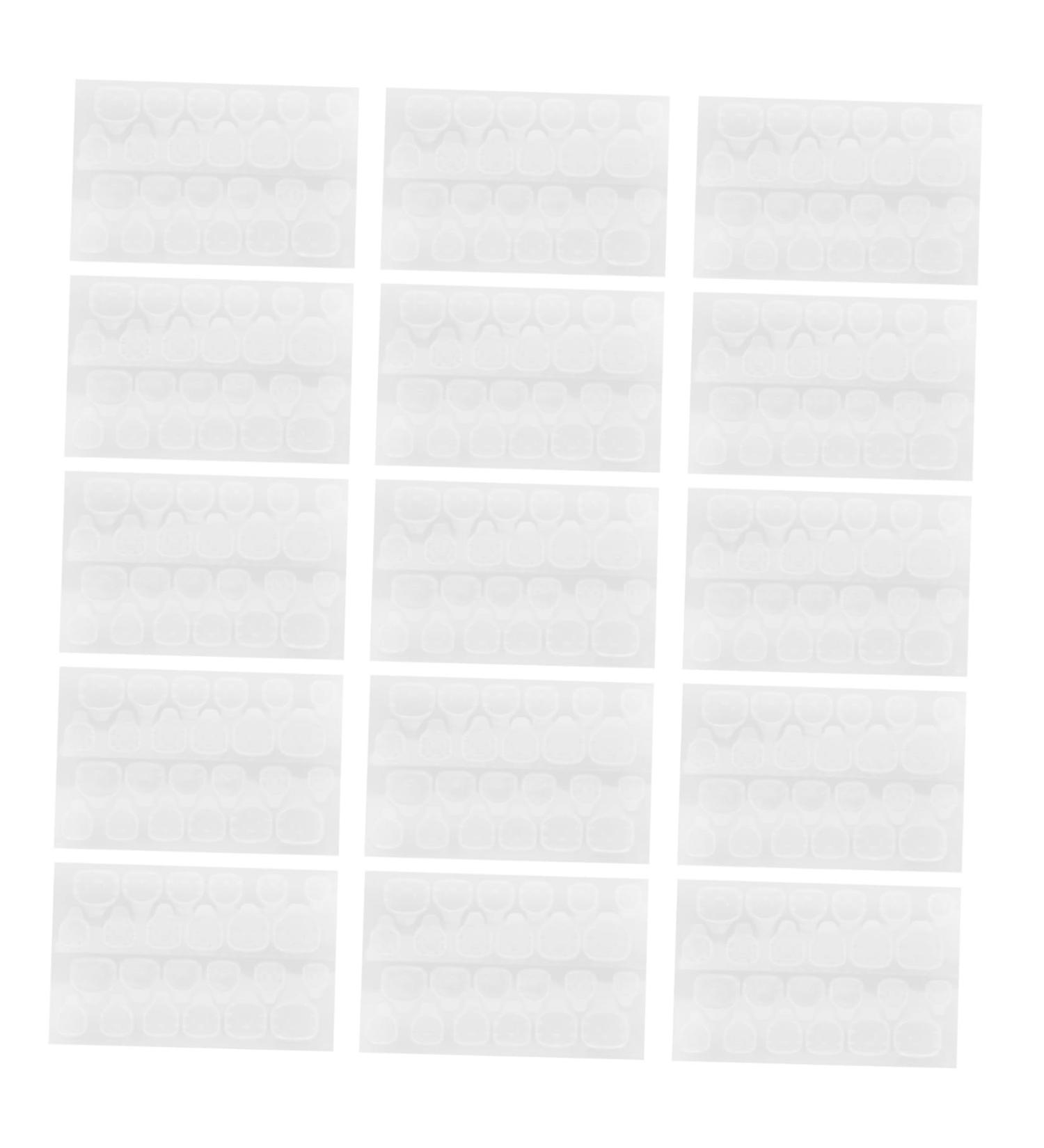 minkissy 15sheets Nail Jelly Glue False Nails with Glue Nail Stickers Nail Art Stickers Premium Fake Nails Glue Self-use Nail Glue Artificial Nail Glue Stickers Manicure Glue Nail Art Glue - Buy Online on GoSupps.com