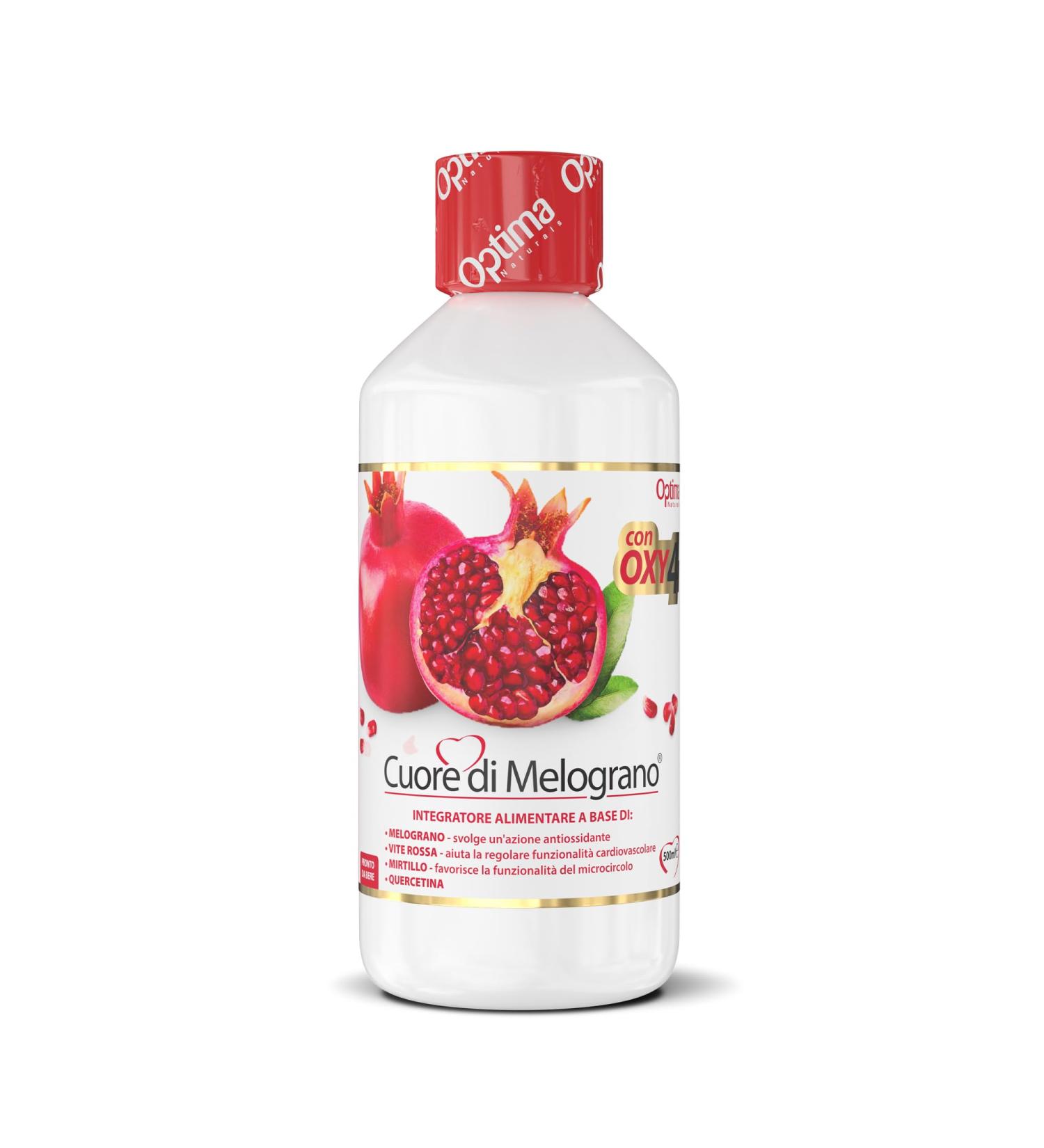 Pomegranate Heart with Oxy4 500 ml - Buy Online on GoSupps.com