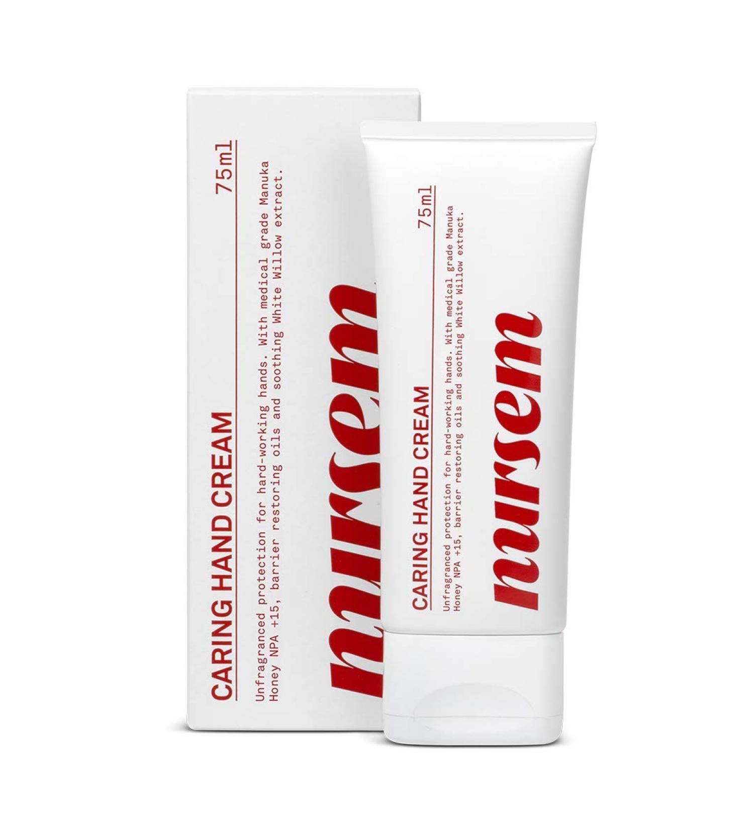 Nursem Fragrance Free Hand Cream 75ml | Fast-Absorbing Natural Hand Cream for Sensitive Skin | Cruelty-Free - Buy Online on GoSupps.com