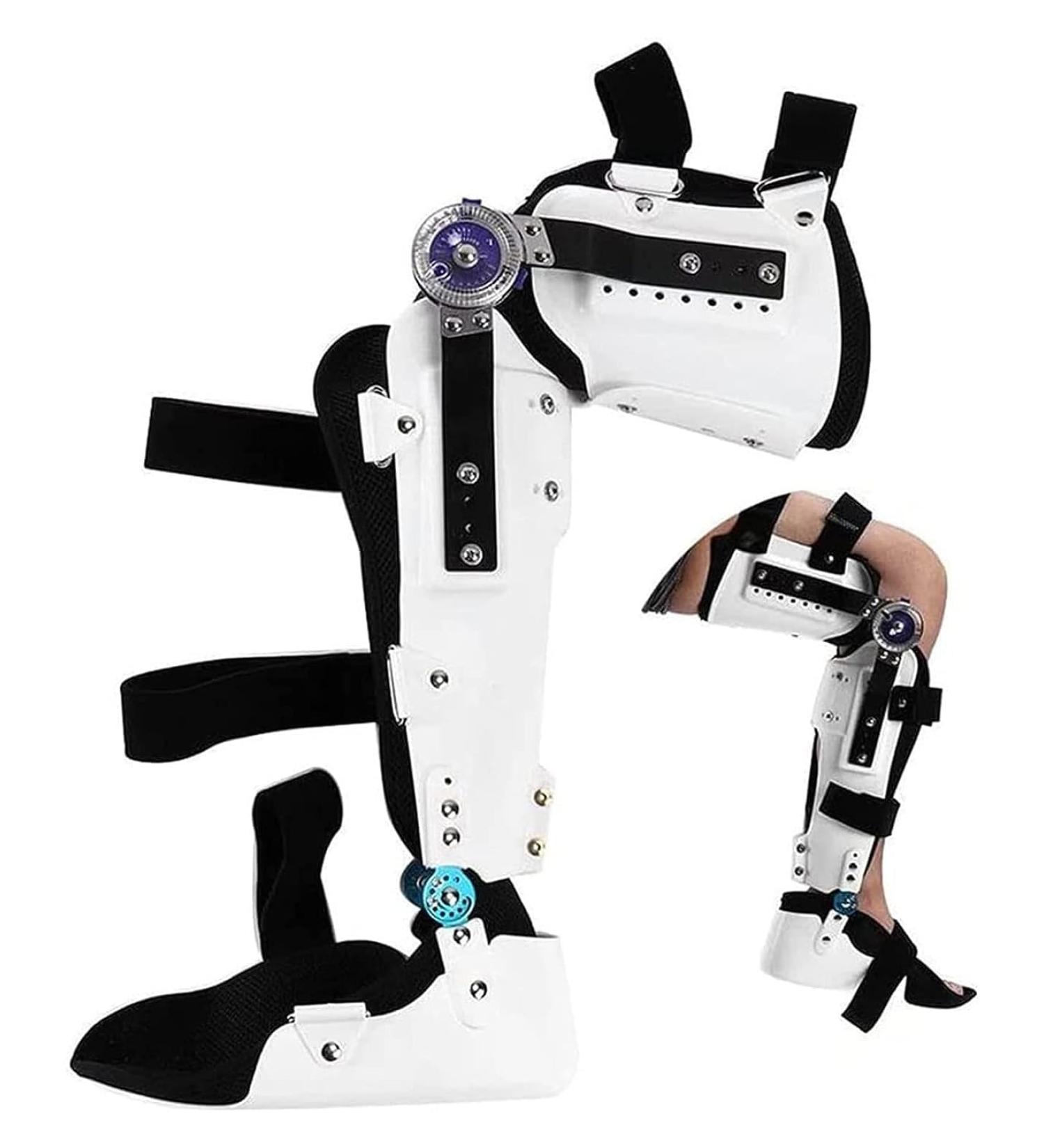 Adjustable Hip Joint Fixation Bracket | Reusable Hip Knee Ankle Foot Supports | Hinged Knee Stabilization Braces - International Shipping - Buy Online on GoSupps.com