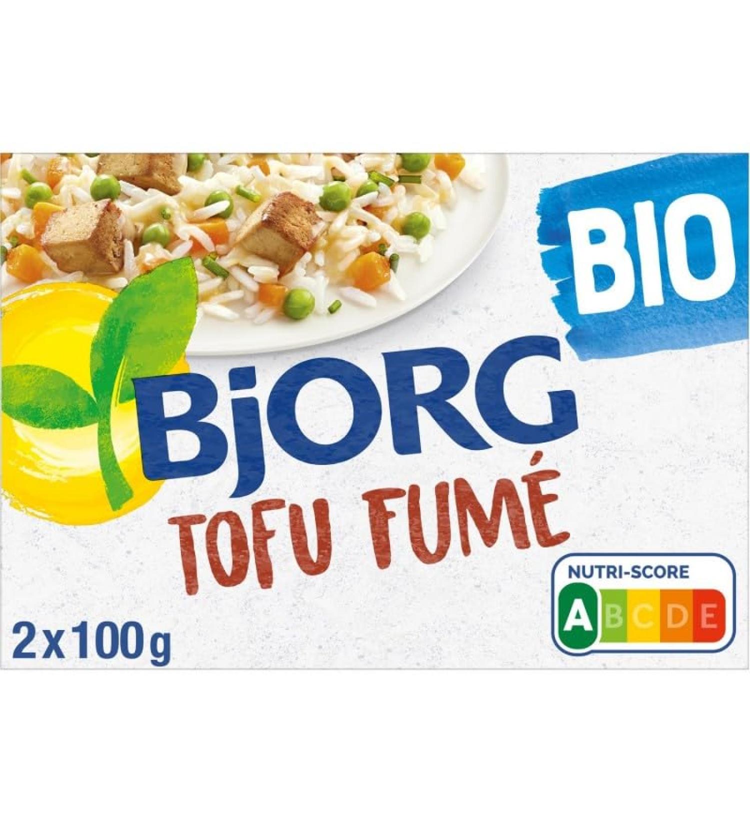 BJJORG. Tofu Fum Bio 200g source de prot ines v g tales savoureuses pour vos recettes saines- Lot De 3