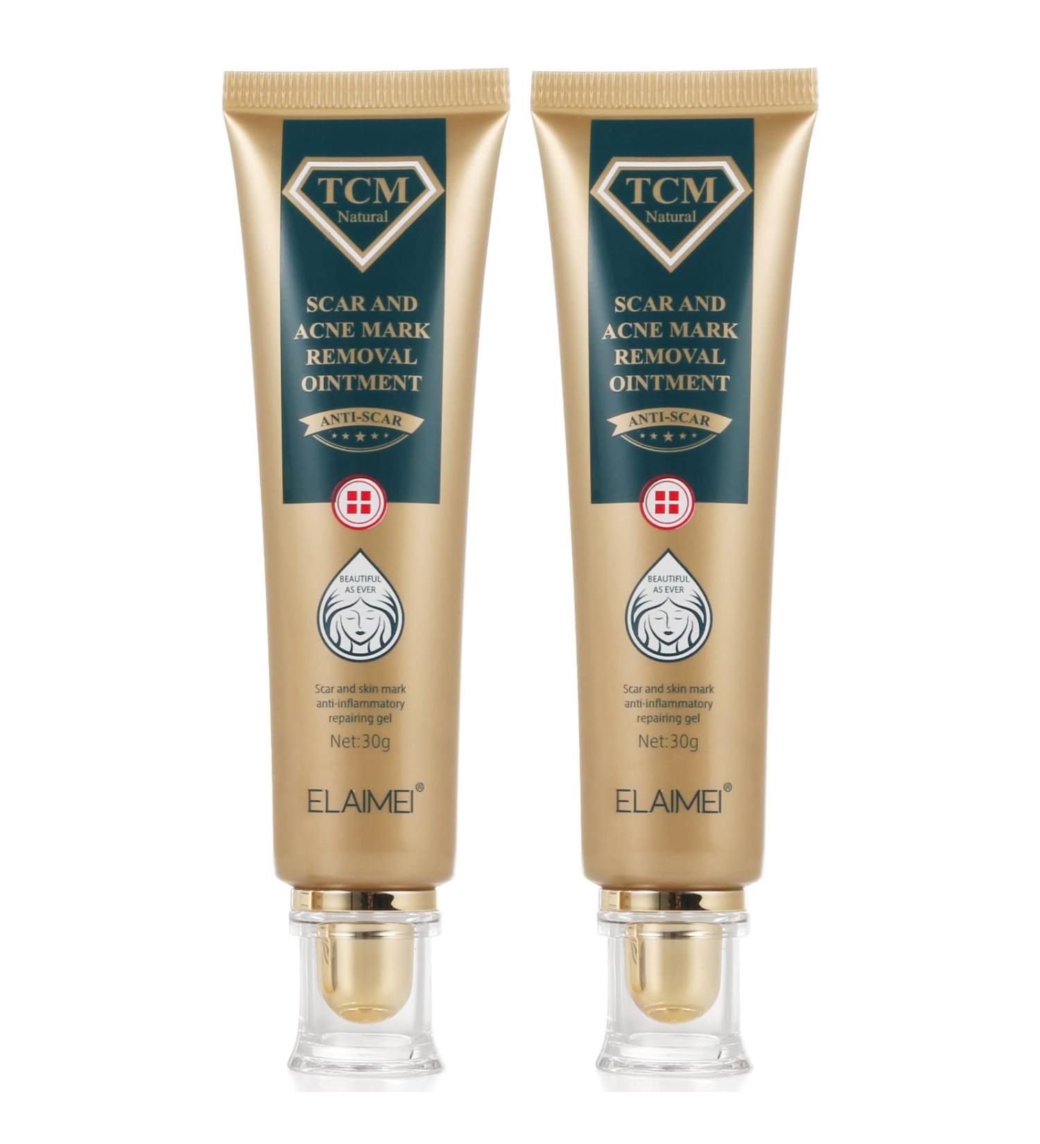 RTBYUE Scar Removal Cream - 2 Pack TCM Cream for Surgical Scars, Acne & Stretch Marks - Buy Online on GoSupps.com