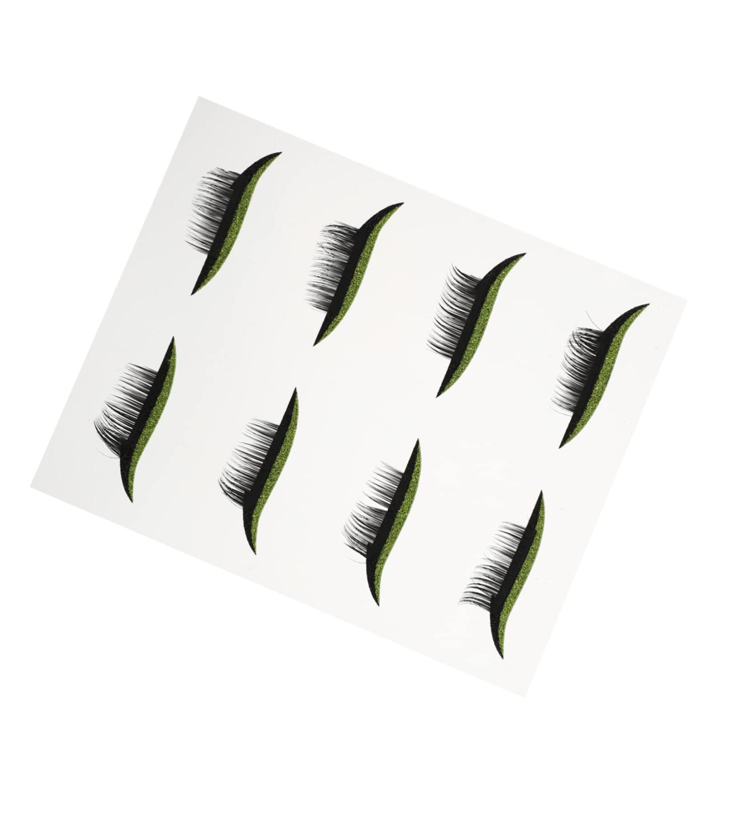 POPETPOP 12 pairs for Reusable Pencils Line Waterproof Eyelashes Adhesive Makeup Up Liners Eye Temporary 4x1.5cmx3pcs As Shownx3pcs - Buy Online on GoSupps.com