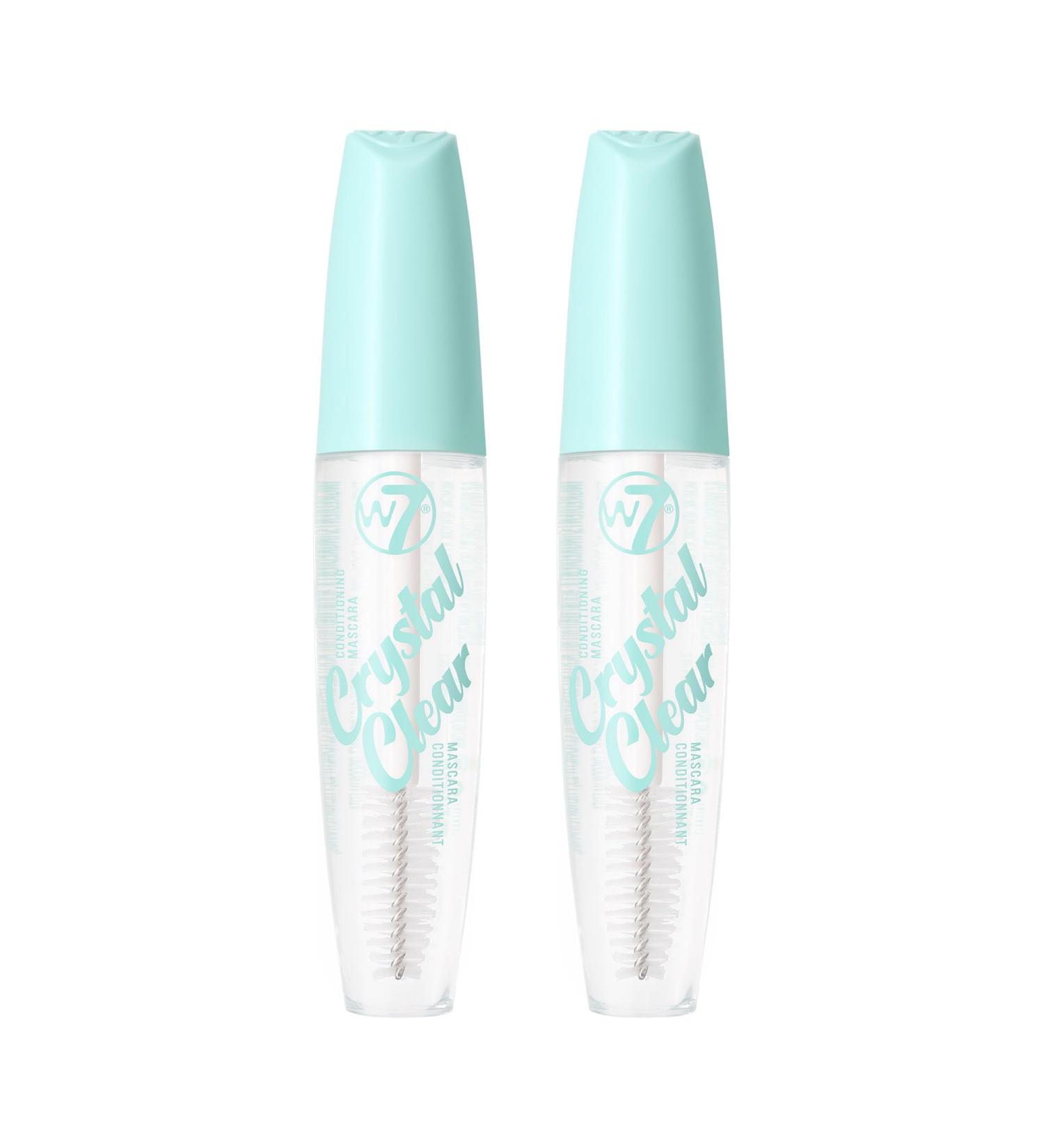 W7 Crystal Clear Conditioning Mascara - 2 Pack | Defining & Volumizing | Long-Lasting Natural Eye Makeup - 2 Count - Buy Online on GoSupps.com