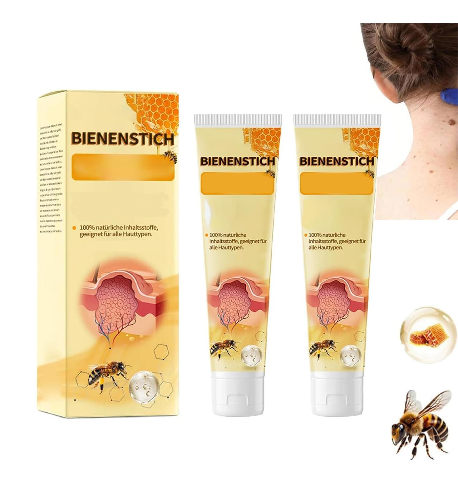 2pc Zoencgz New Bee Venom Repair Cream 60g Natural Hydrating Moisturizing Treatment Cream for Men&Women - Buy Online on GoSupps.com