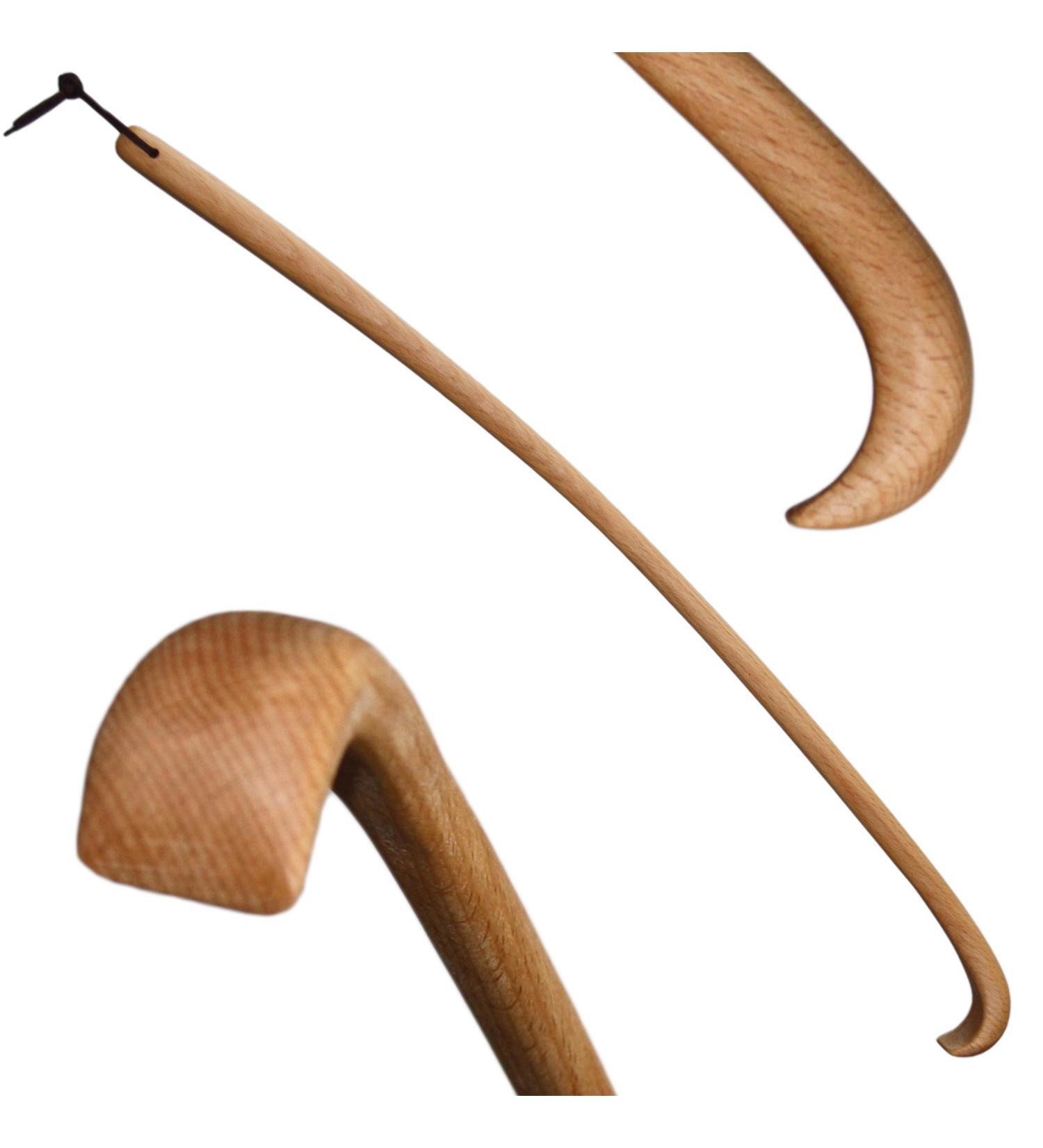 Buy Lea Back Scratcher - 50cm Curved Beech Wood | Ideal for Relaxation | International Shipping Available - Buy Online on GoSupps.com