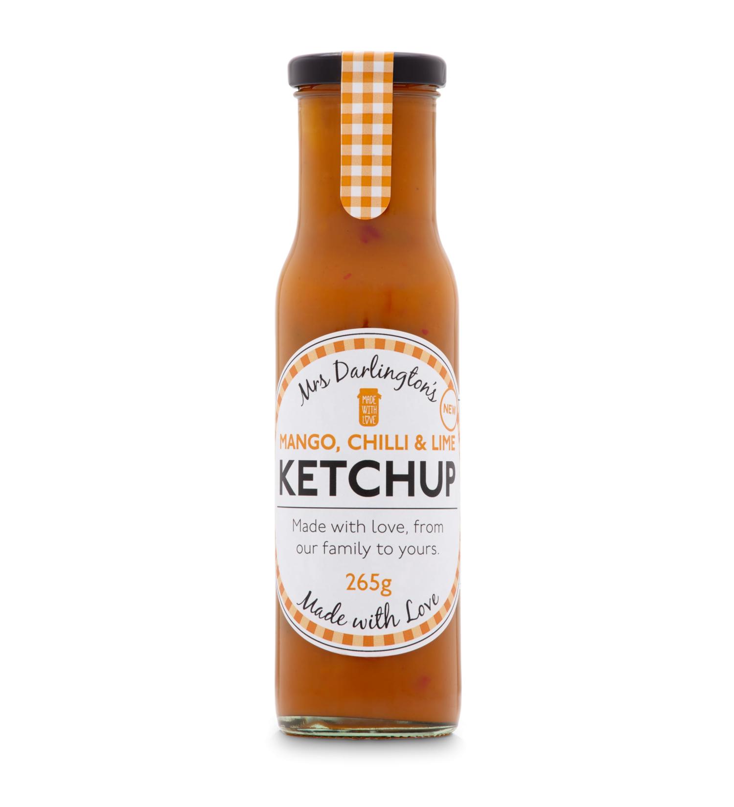 Mrs Darlington's Mango Chilli and Lime Ketchup - 265g