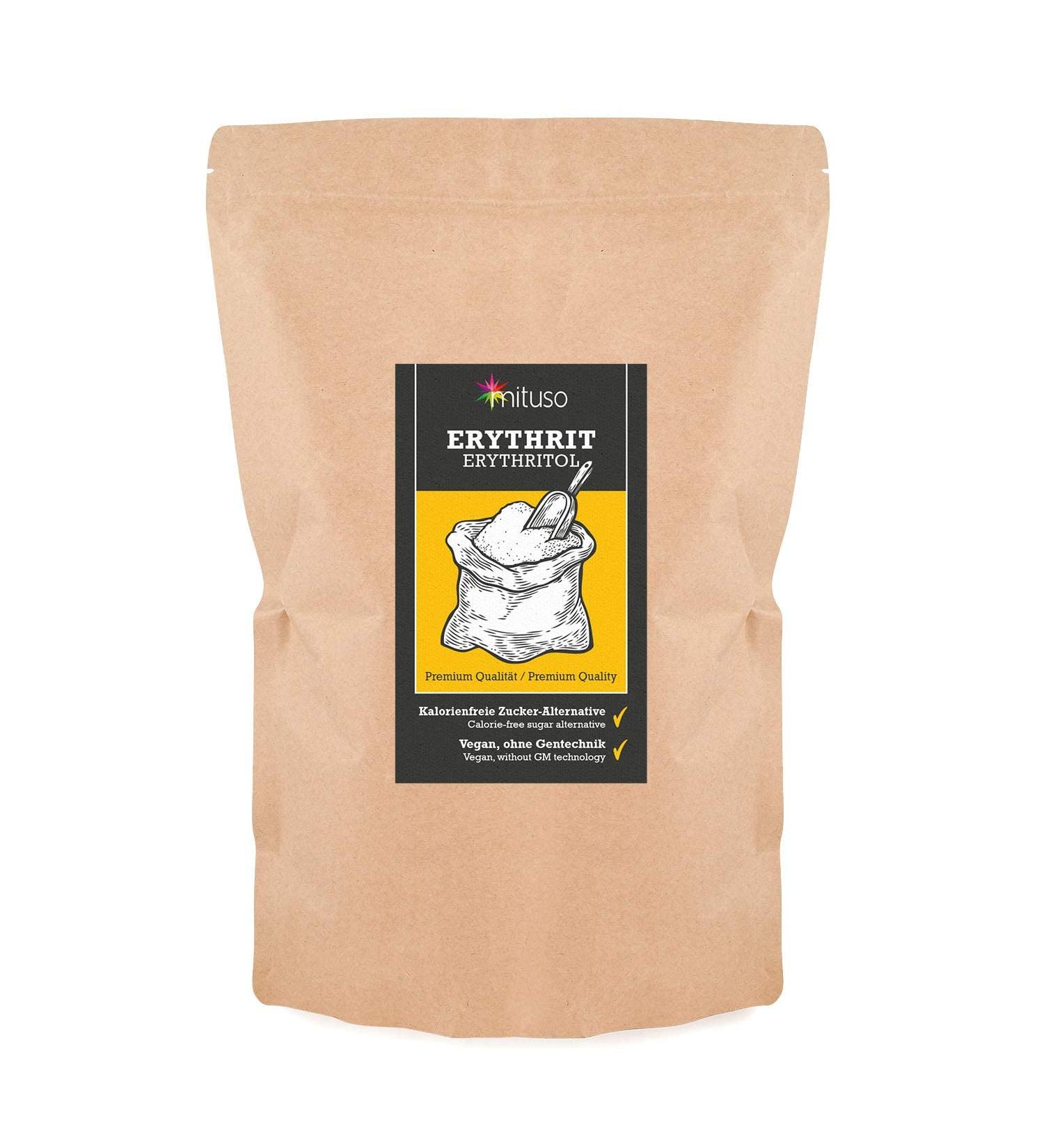 Buy Mituso Erythritol Sweetener 1000g | Premium Sugar Substitute for Healthy Lifestyle International Shipping Available - Buy Online on GoSupps.com