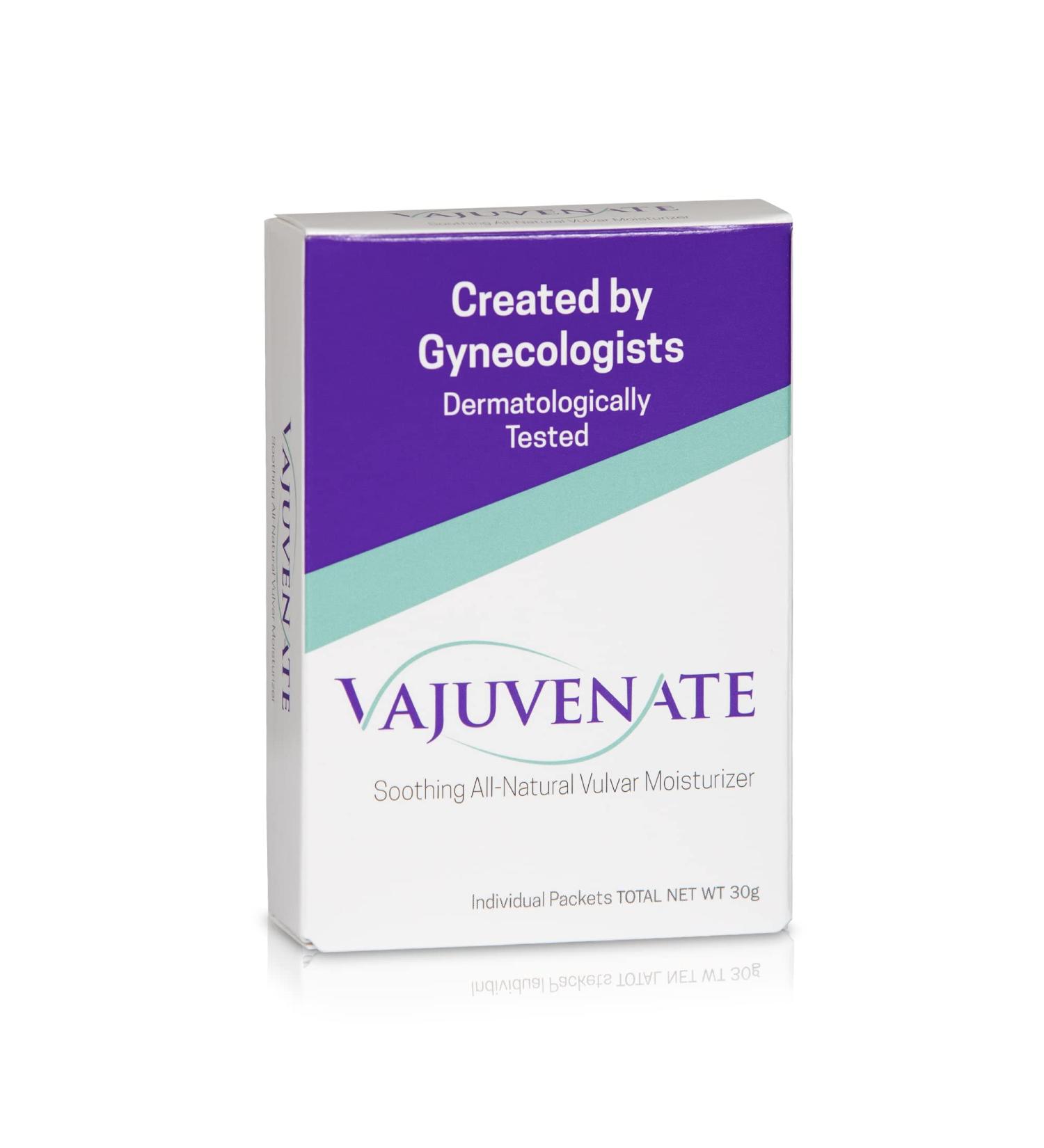 VAJUVENATE Vulvar Cream 6-Pack with Coconut Oil, Vitamin E & Shea Butter for Vaginal Relief - Anti-Itch Moisturizer Recommended by Five OB/GYNs - Buy Online on GoSupps.com