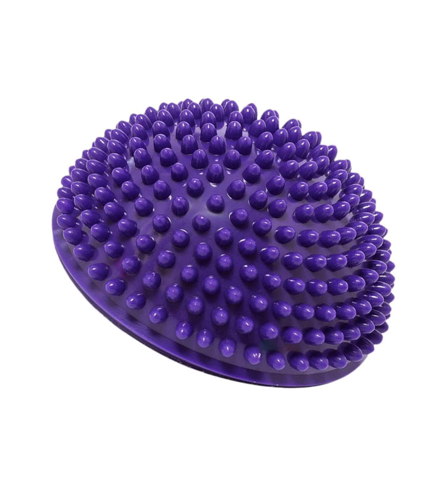 Minkissy Durian Ball Massage Device - Deep Tissue Trigger Point Relaxation & Foot Massager - Fitness Lacrosse Ball for Office Use - 16x16x8cm Purple - Buy Online on GoSupps.com