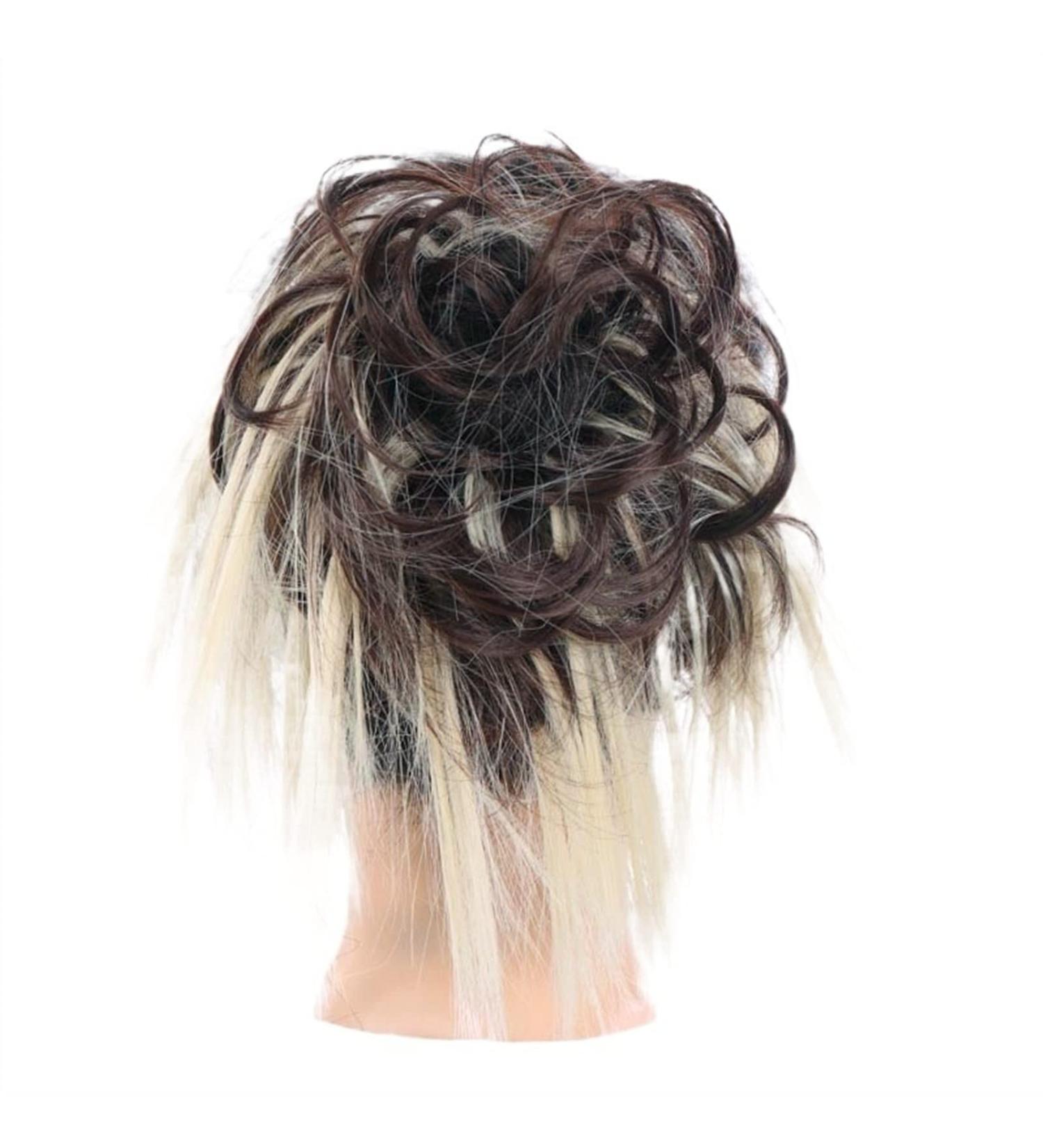 Messy Bun Hair Piece for Women Synthetic Tousled Updo Messy Bun Hair Pieces Hair Scrunchies Extensions with Elastic Band Ponytails Hair Extensions for Women Fake Hair Accessories for Women Girls 6AT88 - Buy Online on GoSupps.com