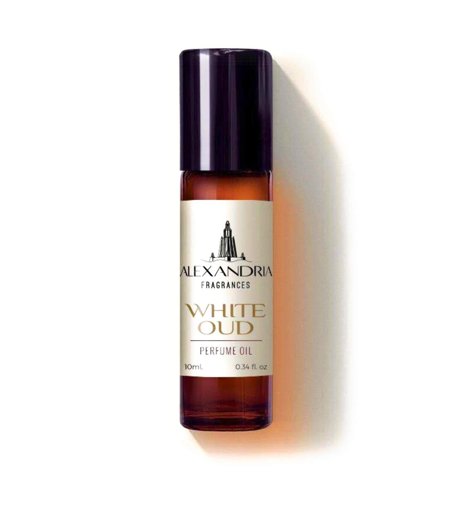 Alexandria Fragrances White Oud - Perfume Oil 10ML Extrait De Parfum Long Lasting Day or Night Time