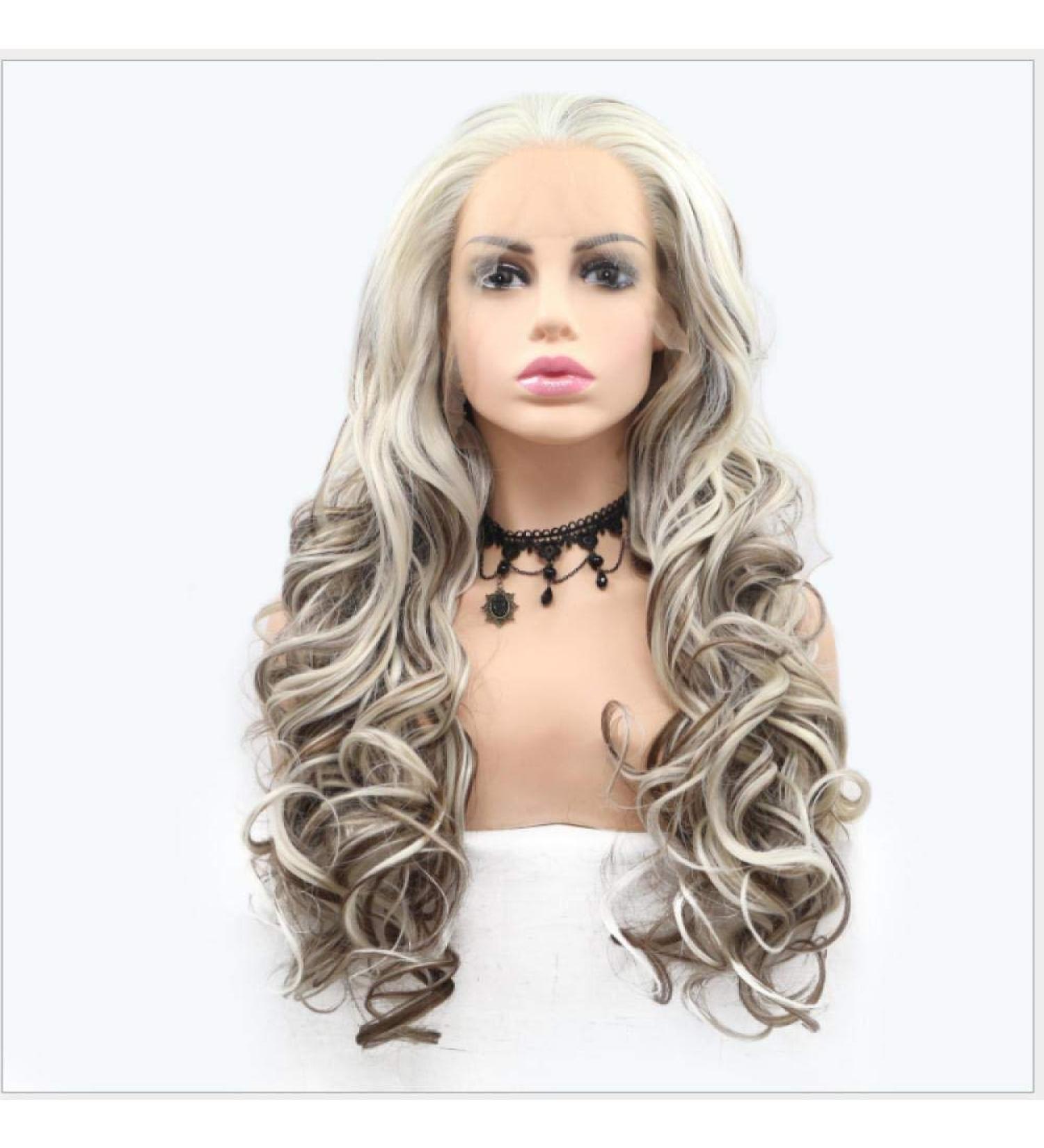 BGHJUE Synthetic Wigs for Women - Realistic Bangs & Natural Curls | Premium Wig Accessories for a Flawless Look - Buy Online on GoSupps.com