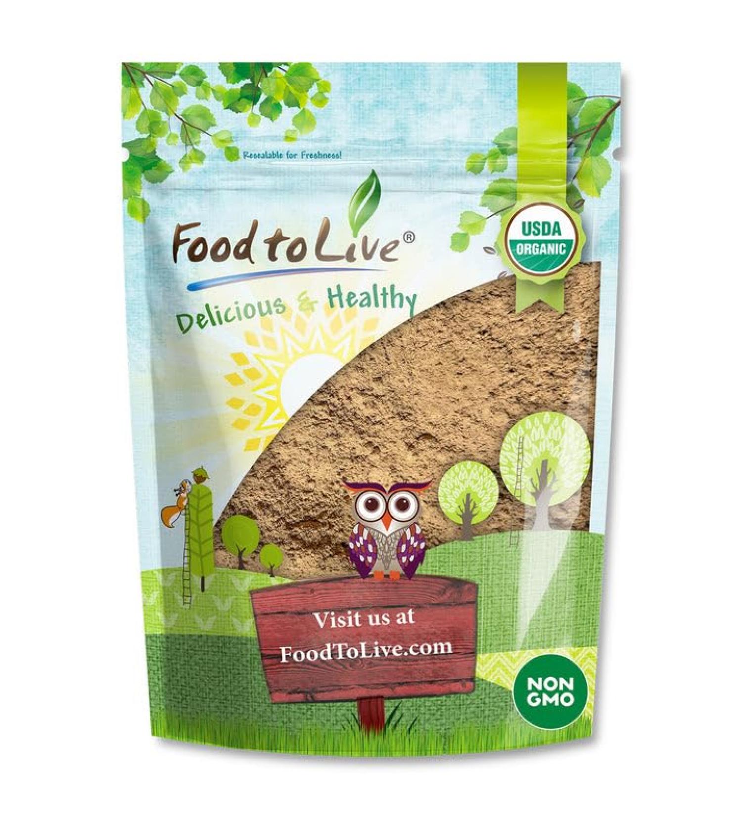 Food to Live Organic Energize Chocolate Protein Mix 8 Ounces Plant-Based Blend with Hemp and Pumpkin Protein. Cacao Banana and Maca Powders. Perfect for Smoothies and Shakes. Vegan Kosher Bulk Chocolate 8 Ounce (Pack  - Buy Online on GoSupps.com