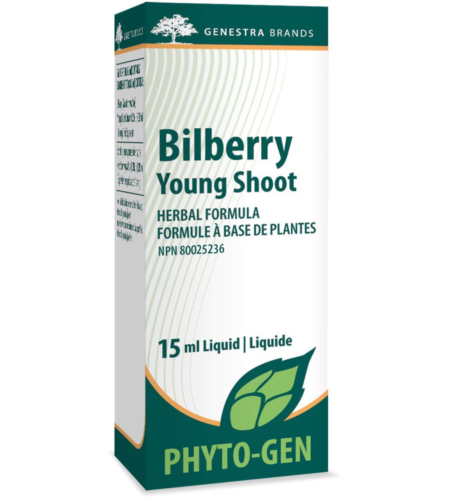 Genestra Brands - Bilberry Young Shoot Antioxidant Formula for the Maintenance of Good Health - 15 ml Liquid - Buy Online on GoSupps.com