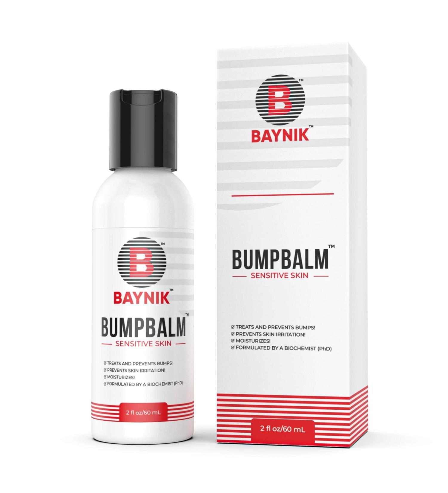 Luxury Aftershave for Sensitive Skin | BumpBalm | Prevent Razor Bumps & Ingrown Hairs | 2 Fl Oz - Buy Online on GoSupps.com