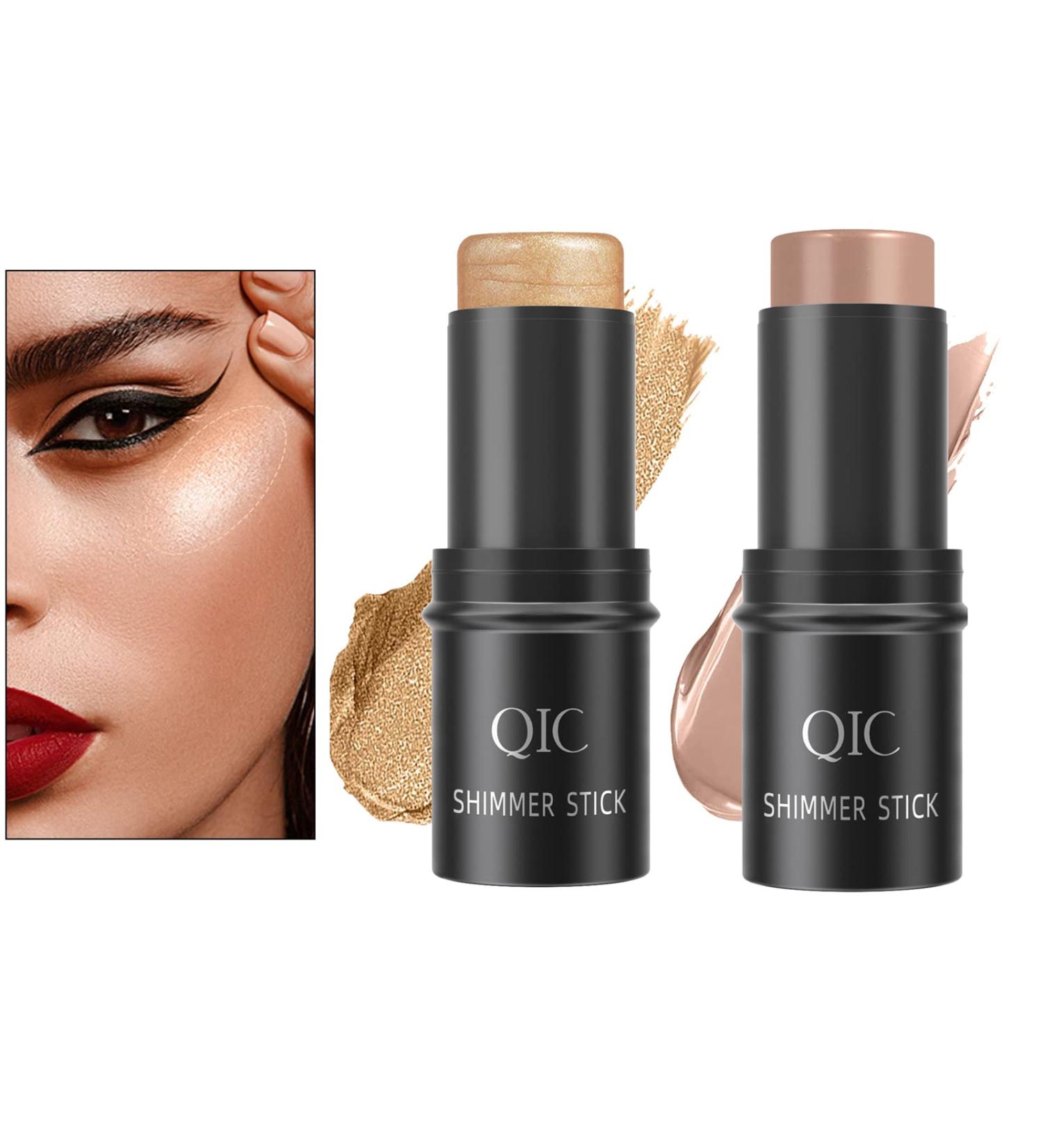 3-in-1 Face Blush Cream Stick for Cheeks, Lips & Eyeshadow - Valentine's Day 2-Pack - Buy Online on GoSupps.com