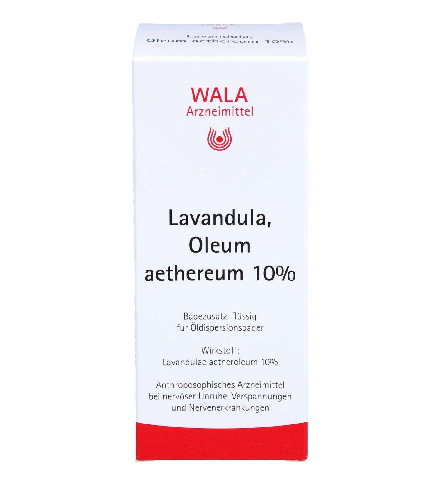 Buy WALA Lavandula Oleum Aethereum 10% Bath Additive - 100 ml | Relaxing Essential Oil for Soothing Baths - International Shipping Available - Buy Online on GoSupps.com