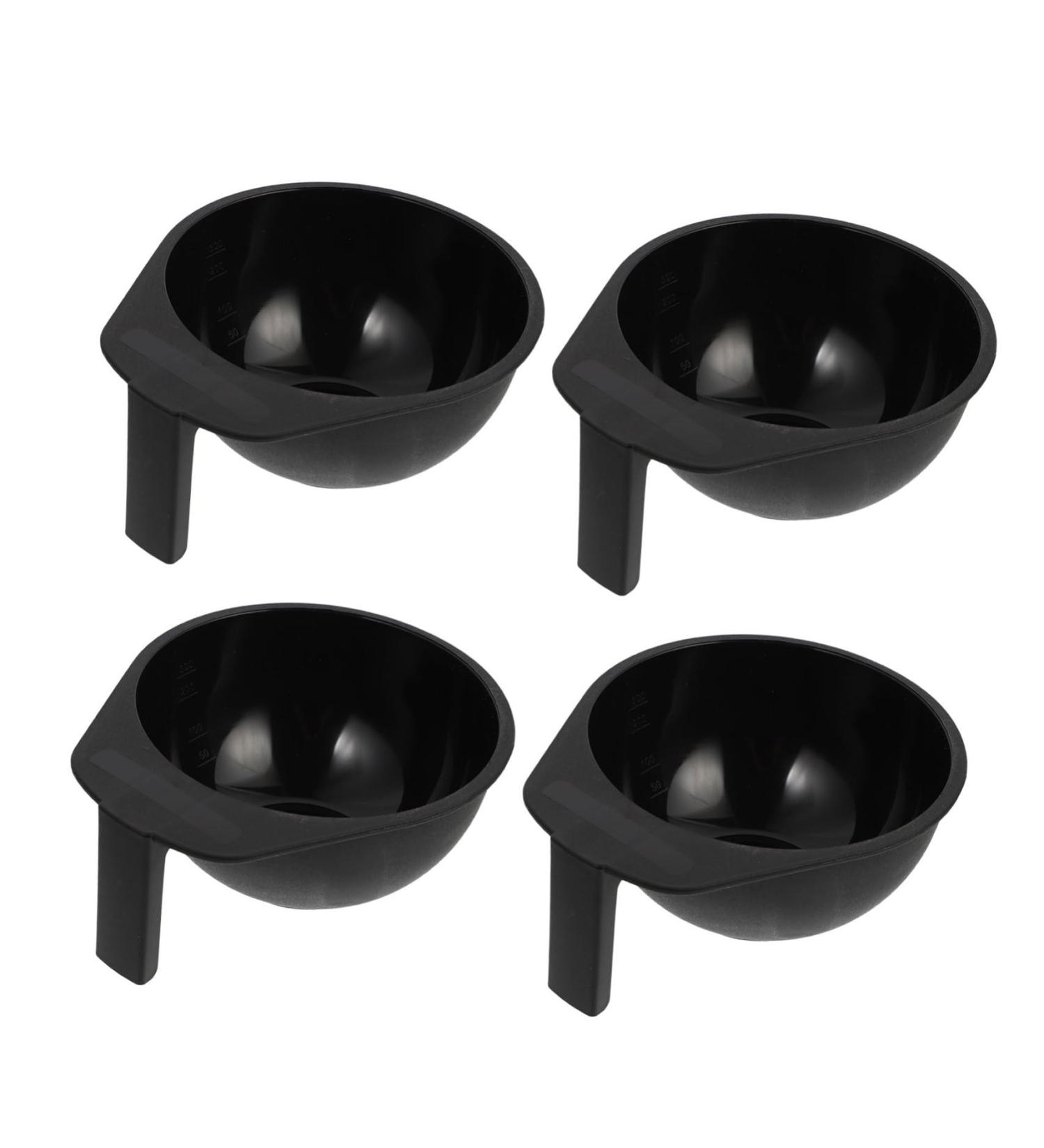 Healifty 4 pi ces Bol de M lange Teinture Cheveux Large et Profond R utilisable pour Salon et Utilisation Domicile Facilite la Coloration sans Salissure des Mains - Buy Online on GoSupps.com