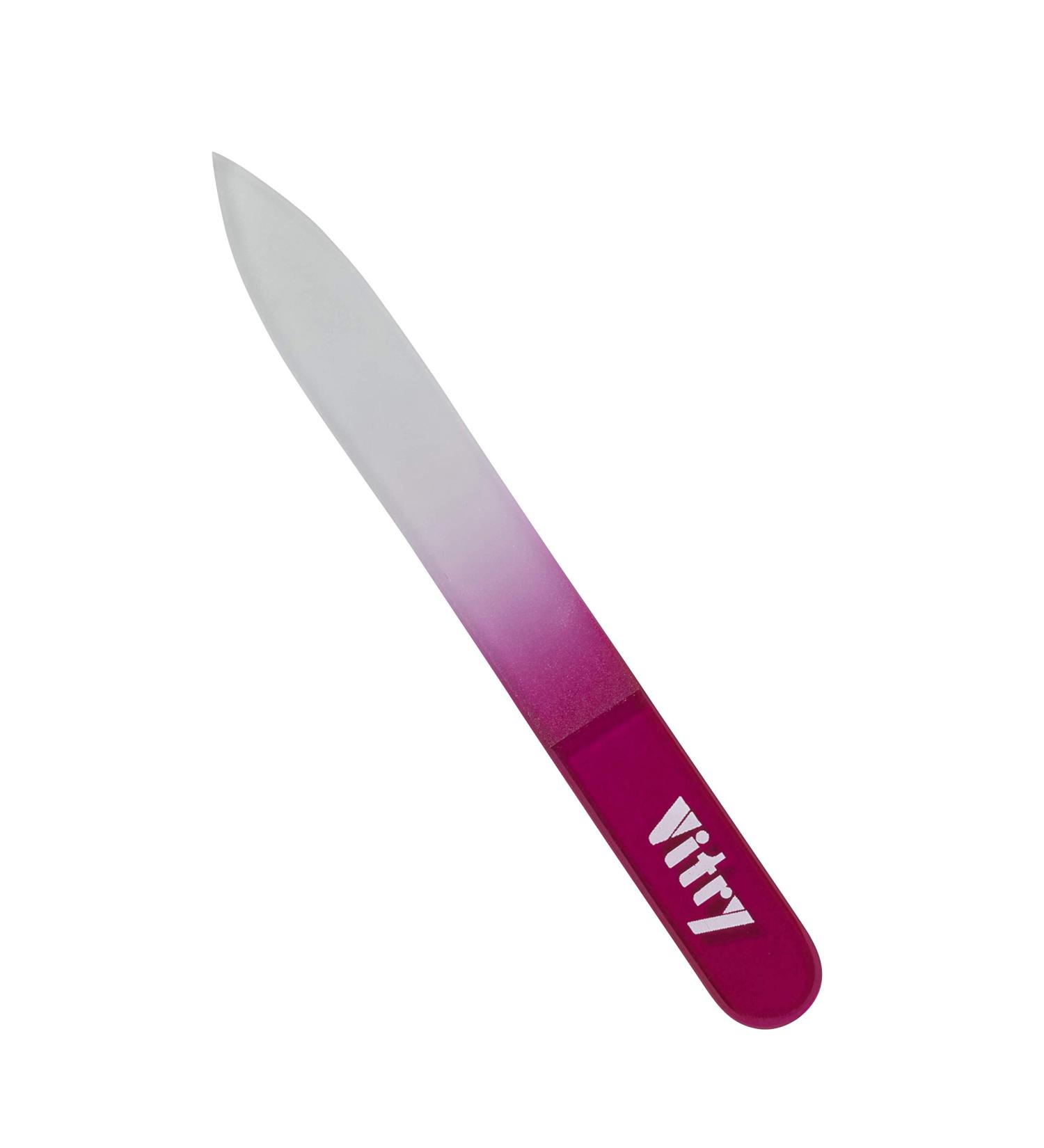 Vitry Small Glass File Color Handle Pink - Buy Online on GoSupps.com