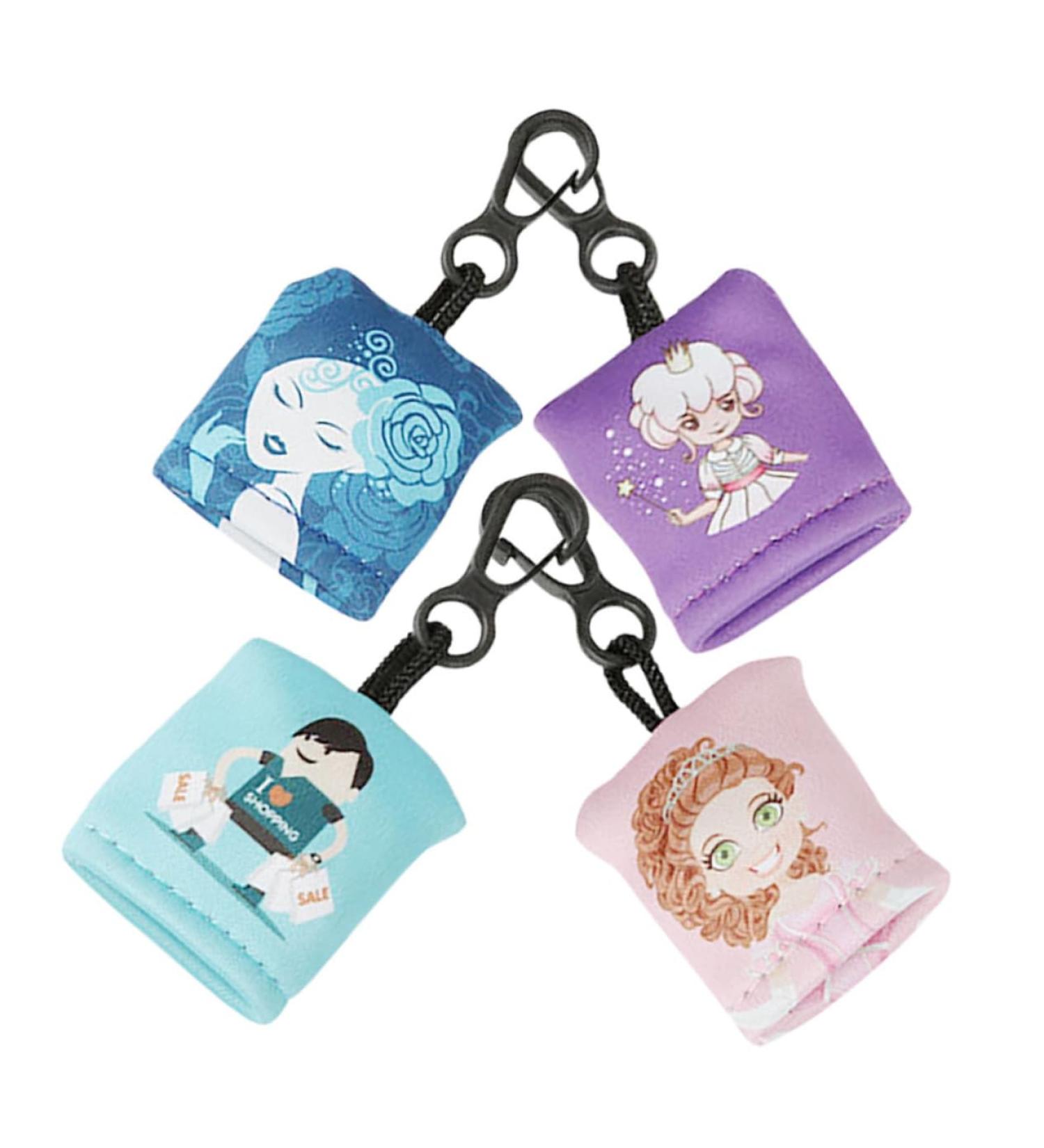 4pcs Keychain Glasses Cleaning Cloths - Lens Wipes for Eyeglasses & Screens - Assorted Colors - Buy Online on GoSupps.com