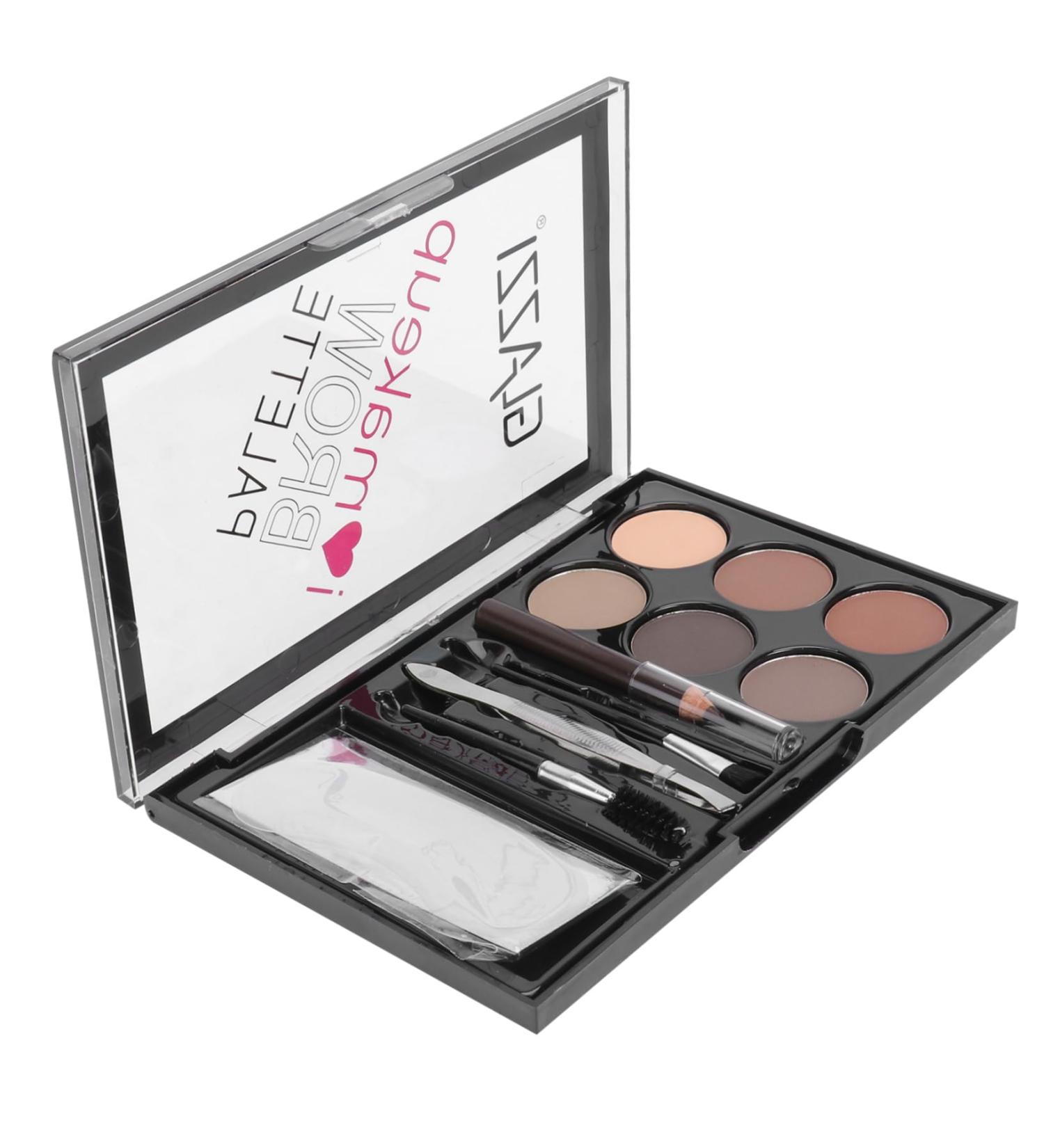NOLITOY 1 Set Eyebrow Powder Set Eyeshadow Beauty Cosmetics Pallet Pigmented Matte Female Makeup Brush 1 count (Pack of 1) As Shown - Buy Online on GoSupps.com