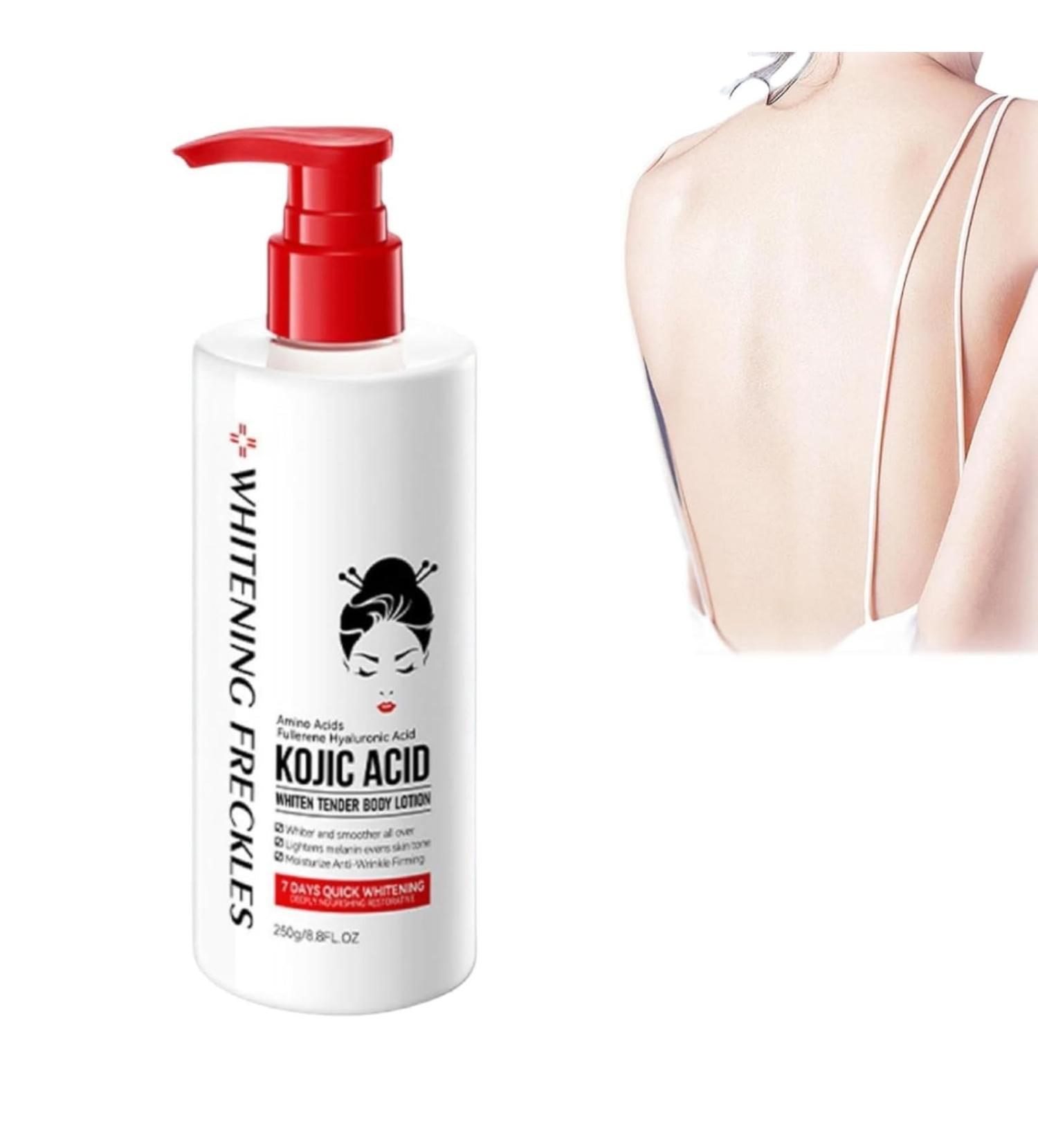 Kojic Acid Cream Kojic Acid Body Lotion Skin Lightening Body Lotion with Kojic Acid Moisturizing Remove Melanin Skin Lightening Body Cream for Uneven Skin Tone Skin Lightening Cream 250g (1) - Buy Online on GoSupps.com