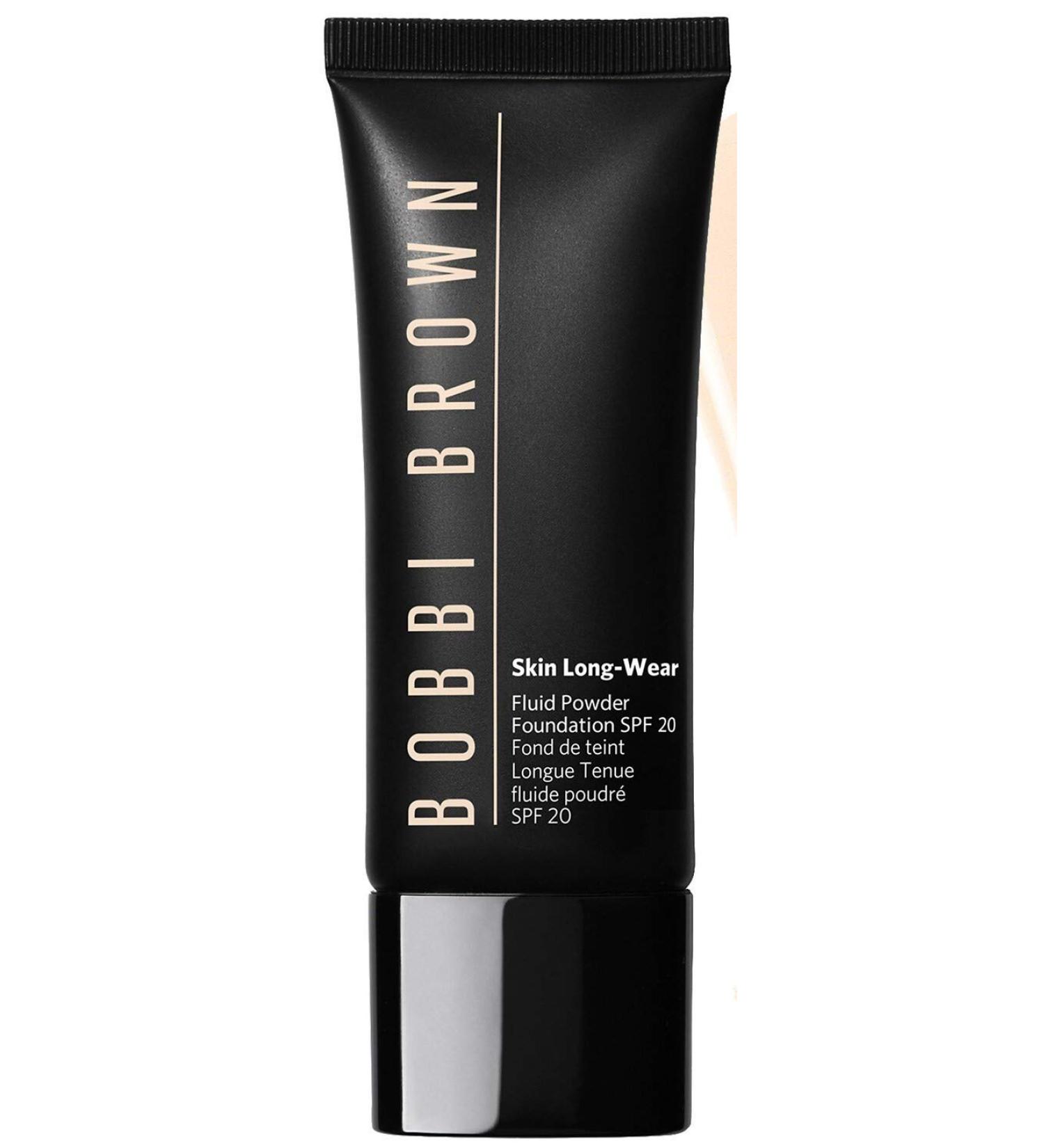 Bobbi Brown Skin Long-Wear Fluid Powder Foundation SPF 20  Warm Porcelain 1.4 fl. oz / 40 mL