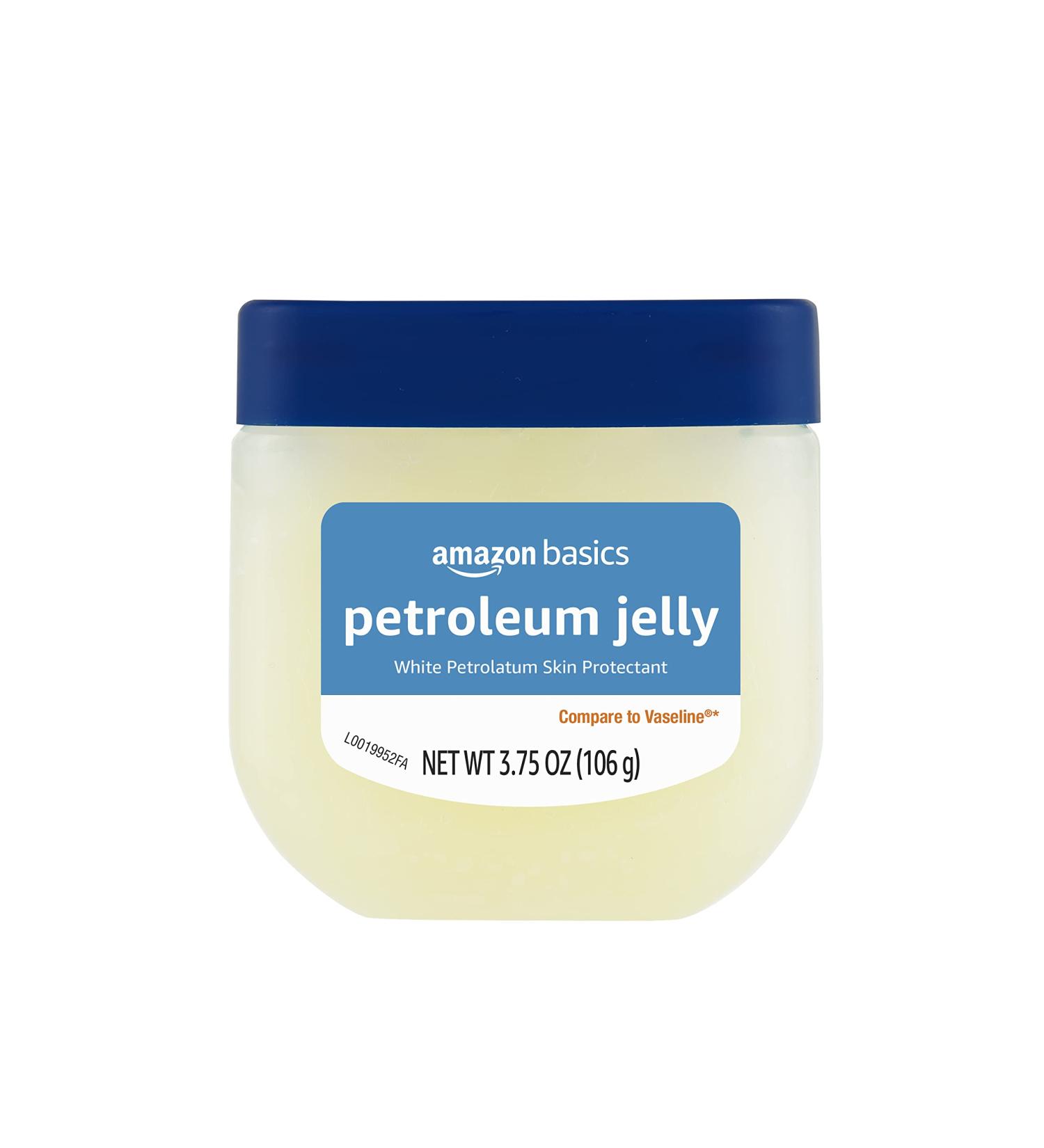 Amazon Basics White Petroleum Jelly Skin Protectant, Unscented 3.75 oz - 1-Pack - Buy Online on GoSupps.com