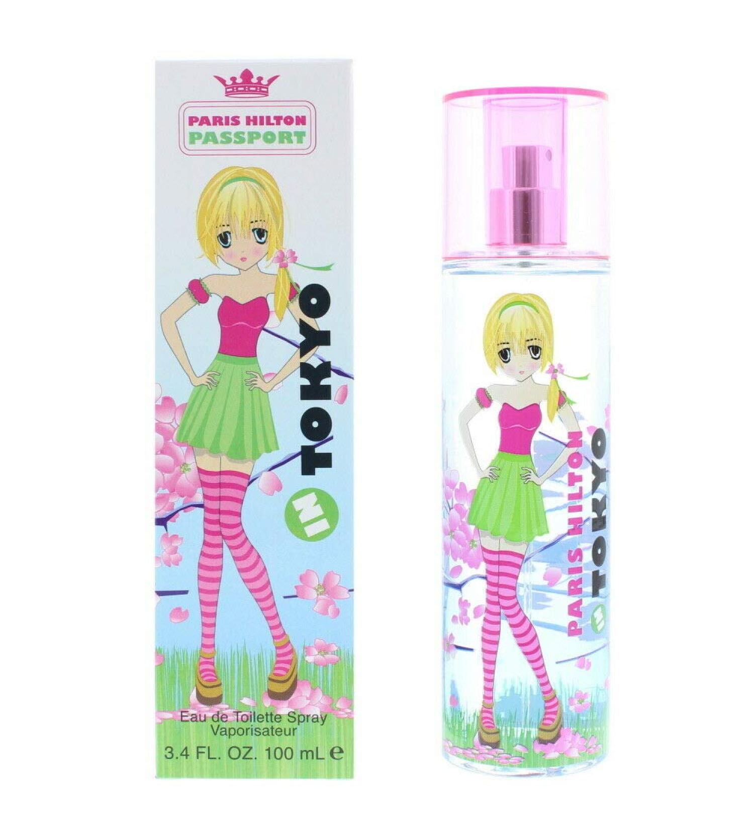 Tokyo Passport/Paris Hilton Edt Spray 3.4 Oz (W)