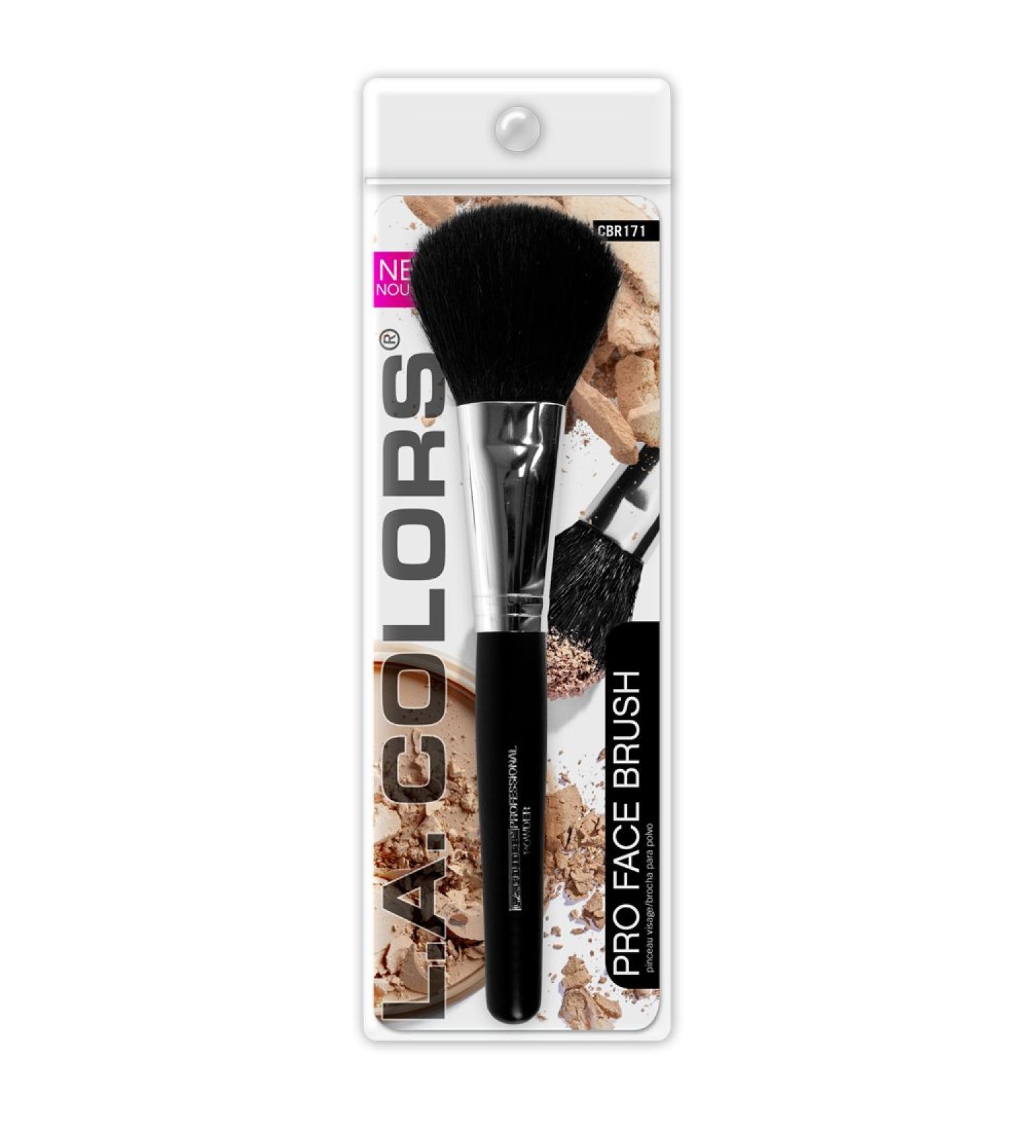 L.A. COLORS Pro Face Brush 0.08 Ounce (CBR171)