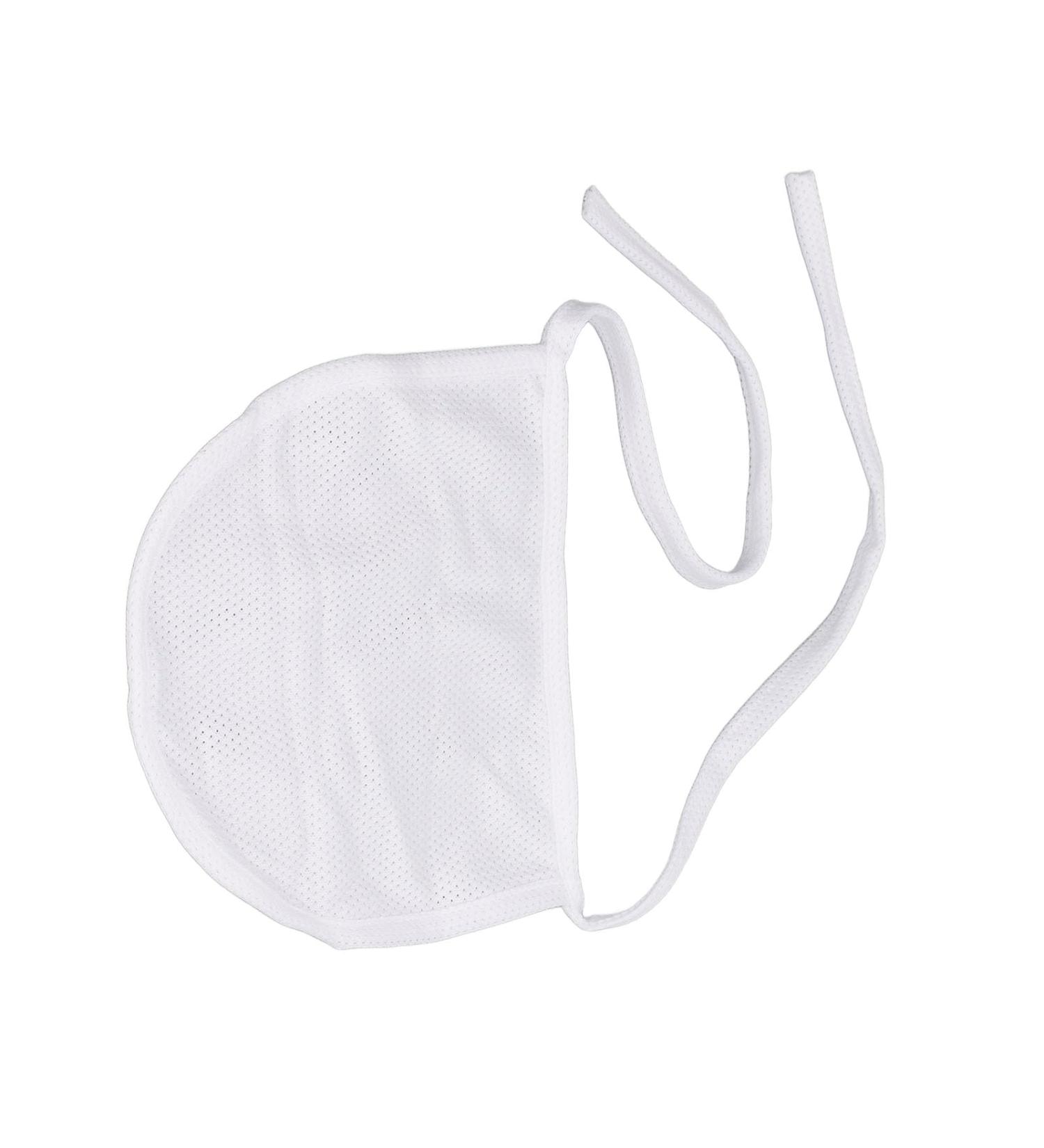 Tracheostomy Cover - Soft & Adjustable Neck Stoma Protection | Promotes Healing | Easy Use (White) - International Shipping - Buy Online on GoSupps.com