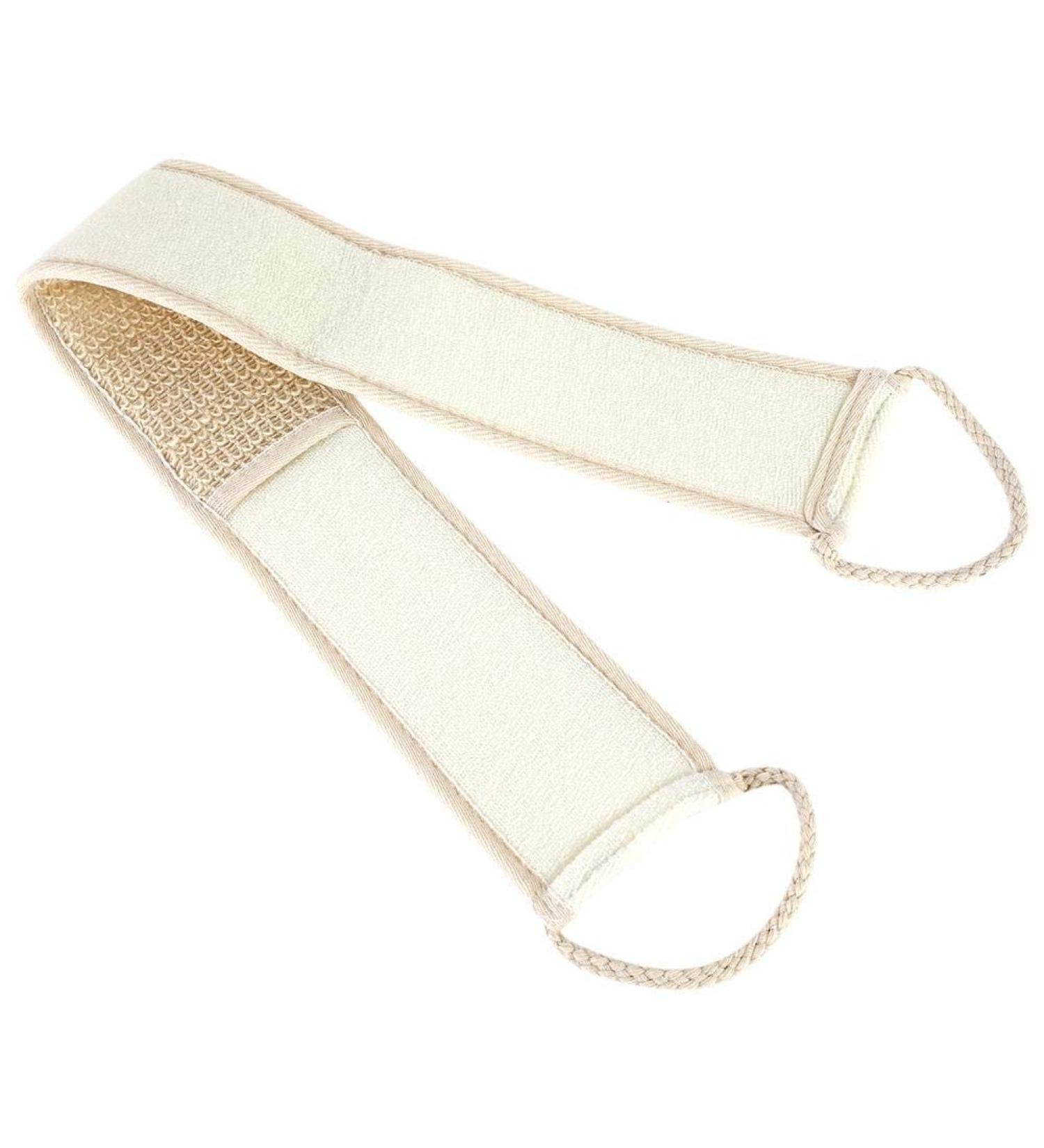 Body Scrub Cotton Linen Towel - Ultimate Shower & Bath Loofahs Sponges Tool for Exfoliating & Cleansing - Buy Online on GoSupps.com