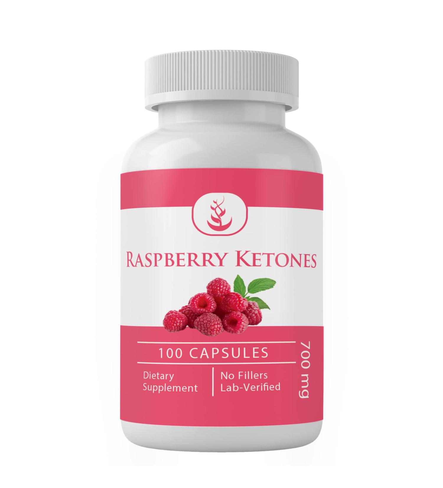 Pure Raspberry Ketones (100 Capsules) - Original Ingredients, Lab Verified, No Additives - Buy Online on GoSupps.com