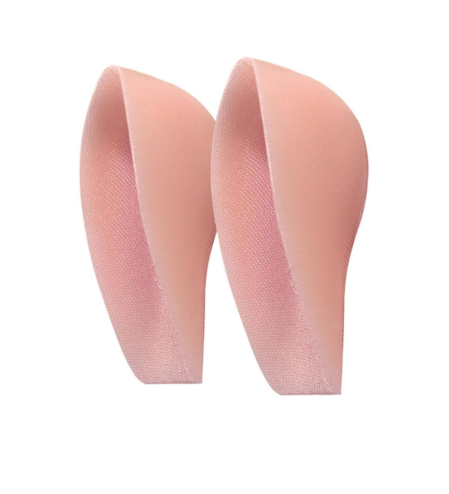Beaupretty Unisex Invisible Heightening Insoles - Translucent Heel Pads for Men & Women | Height Increase Cushions - Pink 11x1.5cm - Shop Internationally - Buy Online on GoSupps.com