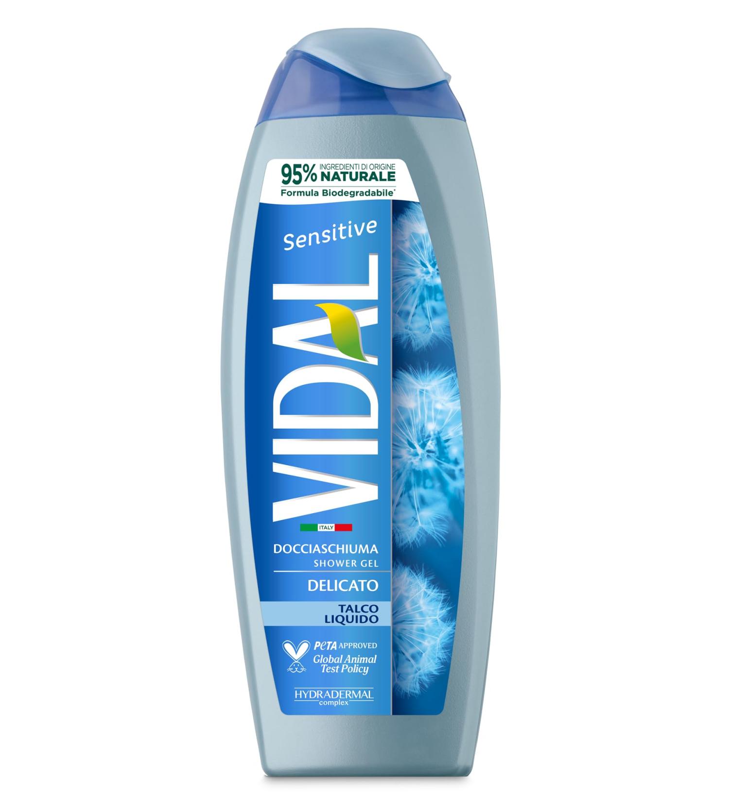  Vidal Vidal Dociaschiuma Talc 250 ml - Buy Online on GoSupps.com