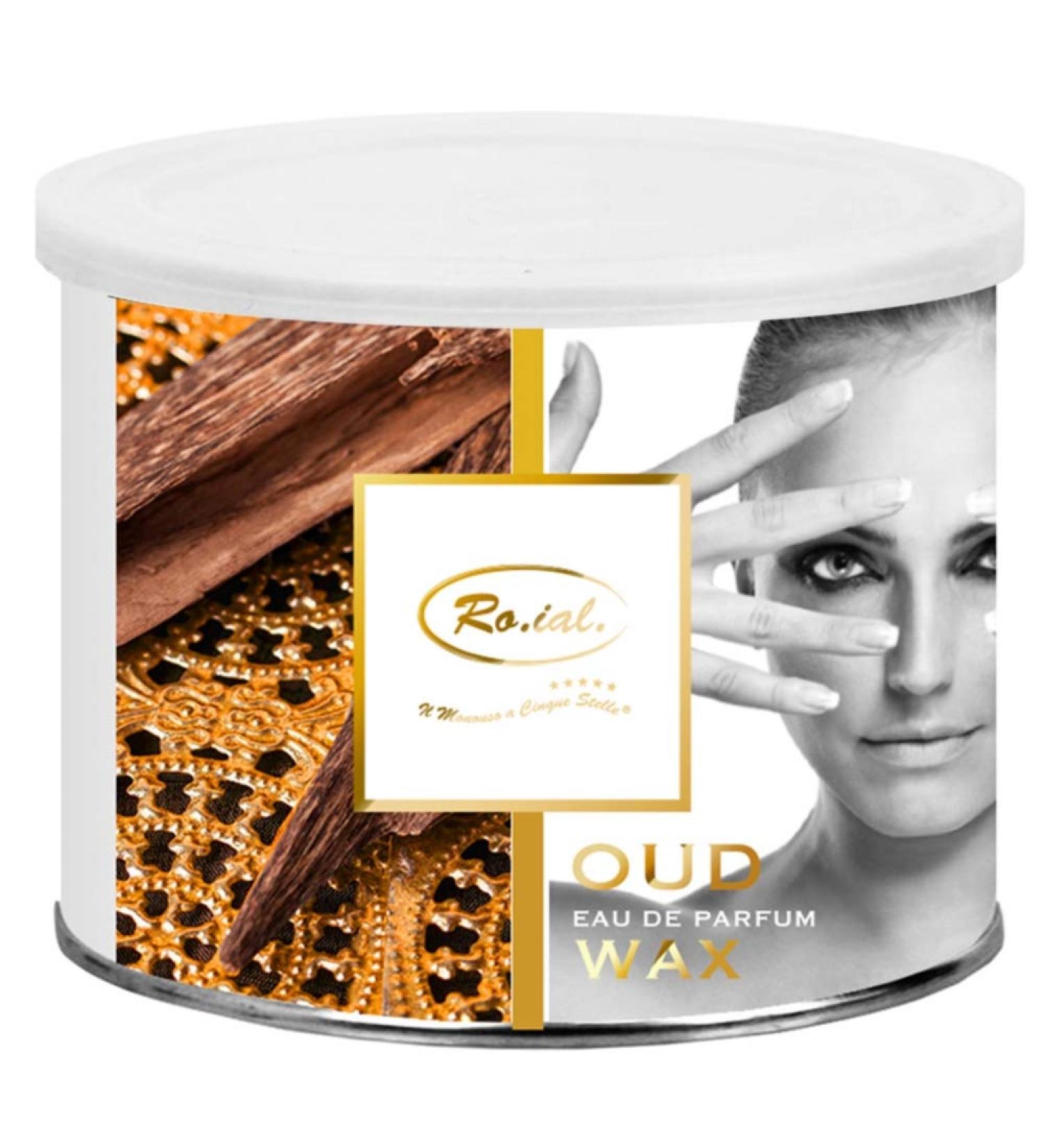 Ro.ial warm wax/depilatory wax can for hair removal - with OUD perfume - 400 ml!
