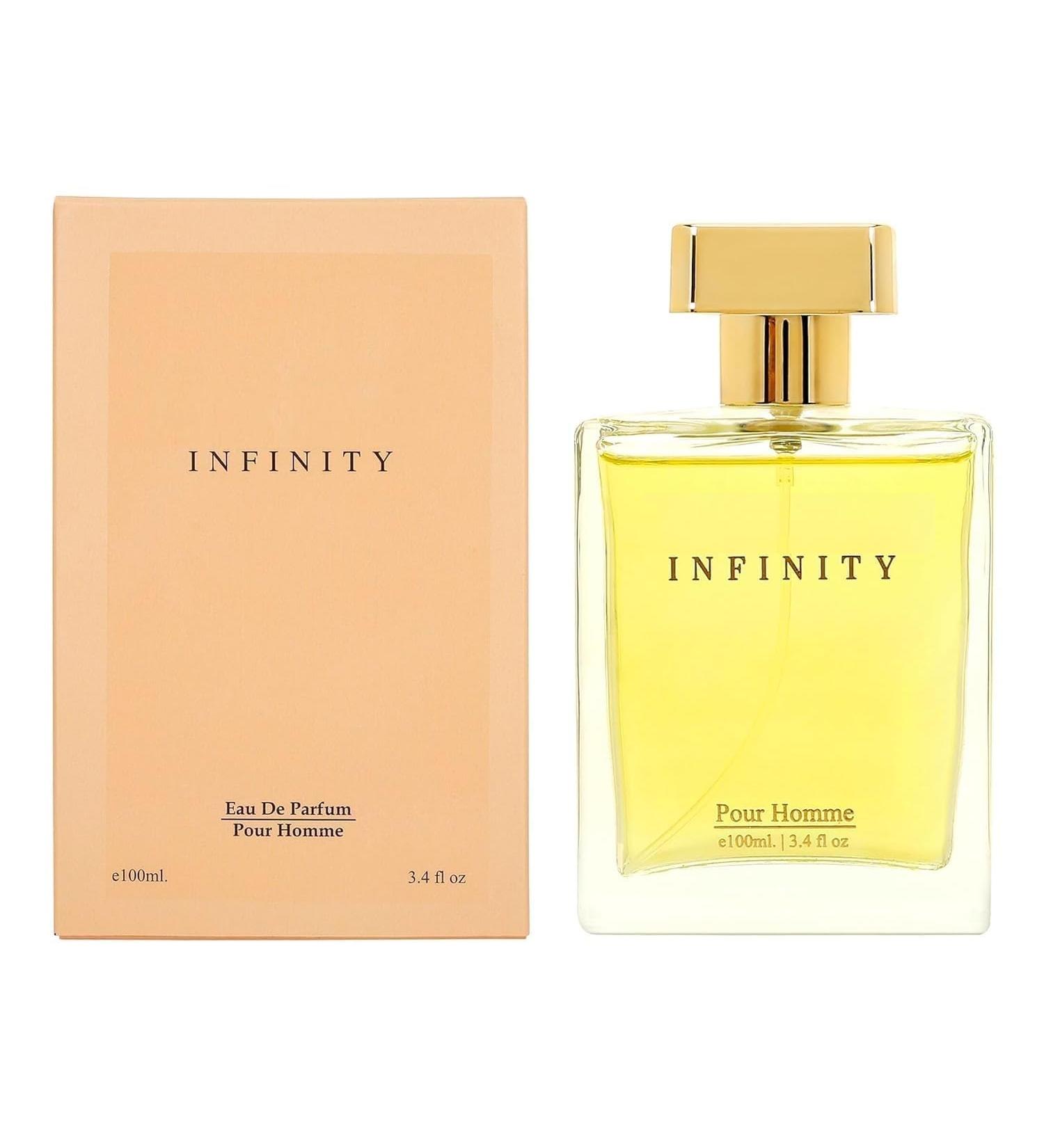 Infinity Liquid Fresh Perfume | Eau De Perfum | Long Lasting Fragrance Perfum | For Men | 100ml - Buy Online on GoSupps.com