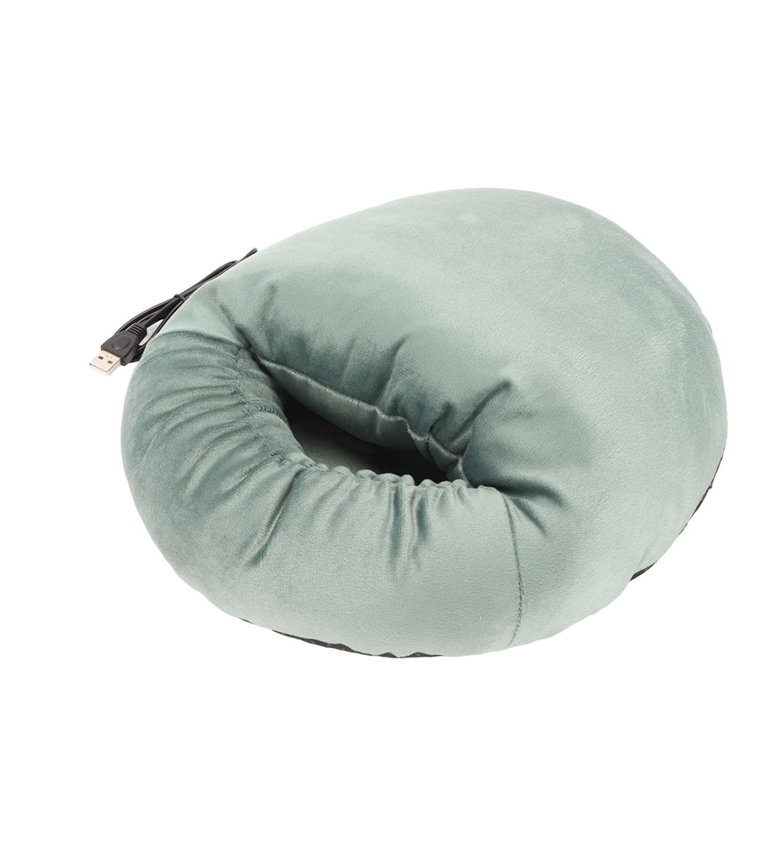 Heated Foot Warmer Pad | Washable & Fashionable Constant Temperature Foot Heating for Study - Green - Buy Online on GoSupps.com