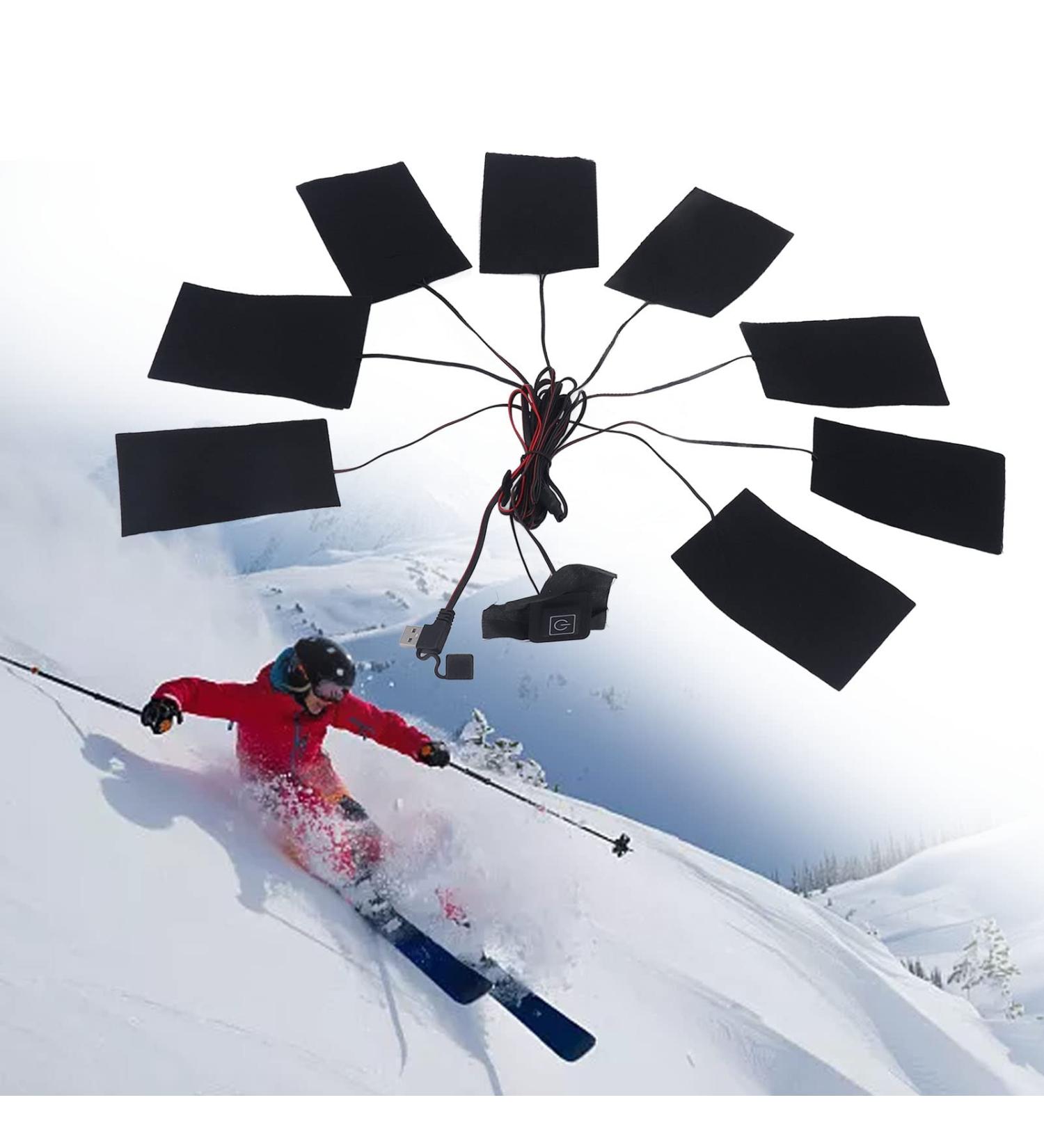 8-in-1 USB Electric Heating Cushion - Adjustable Temperature Waterproof & Perfect for Winter Camping | Carbon Fiber Technology - Buy Online on GoSupps.com