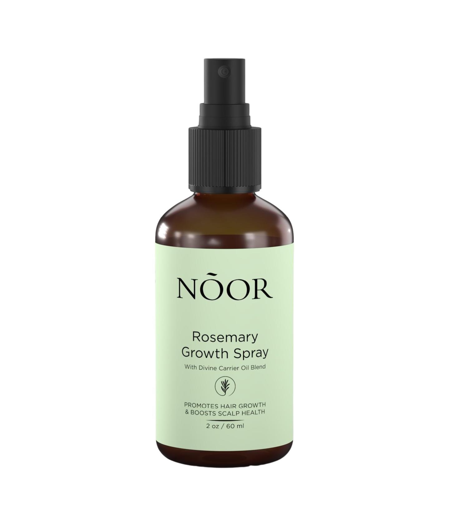 NOOR HAIR Rosemary Growth Spray for Women | Natural Hair Loss Treatment | Thicker Healthier Hair in 8-12 Weeks | Easy Application - Buy Online on GoSupps.com