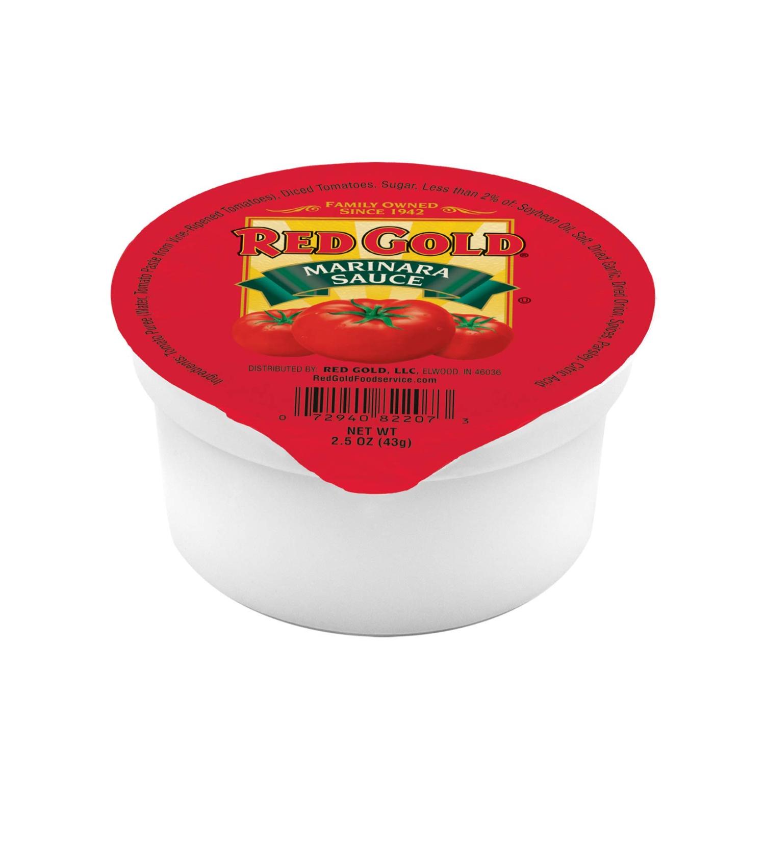 Red Gold Naturally Balanced Marinara Sauce Cups 16 - 2.5 oz