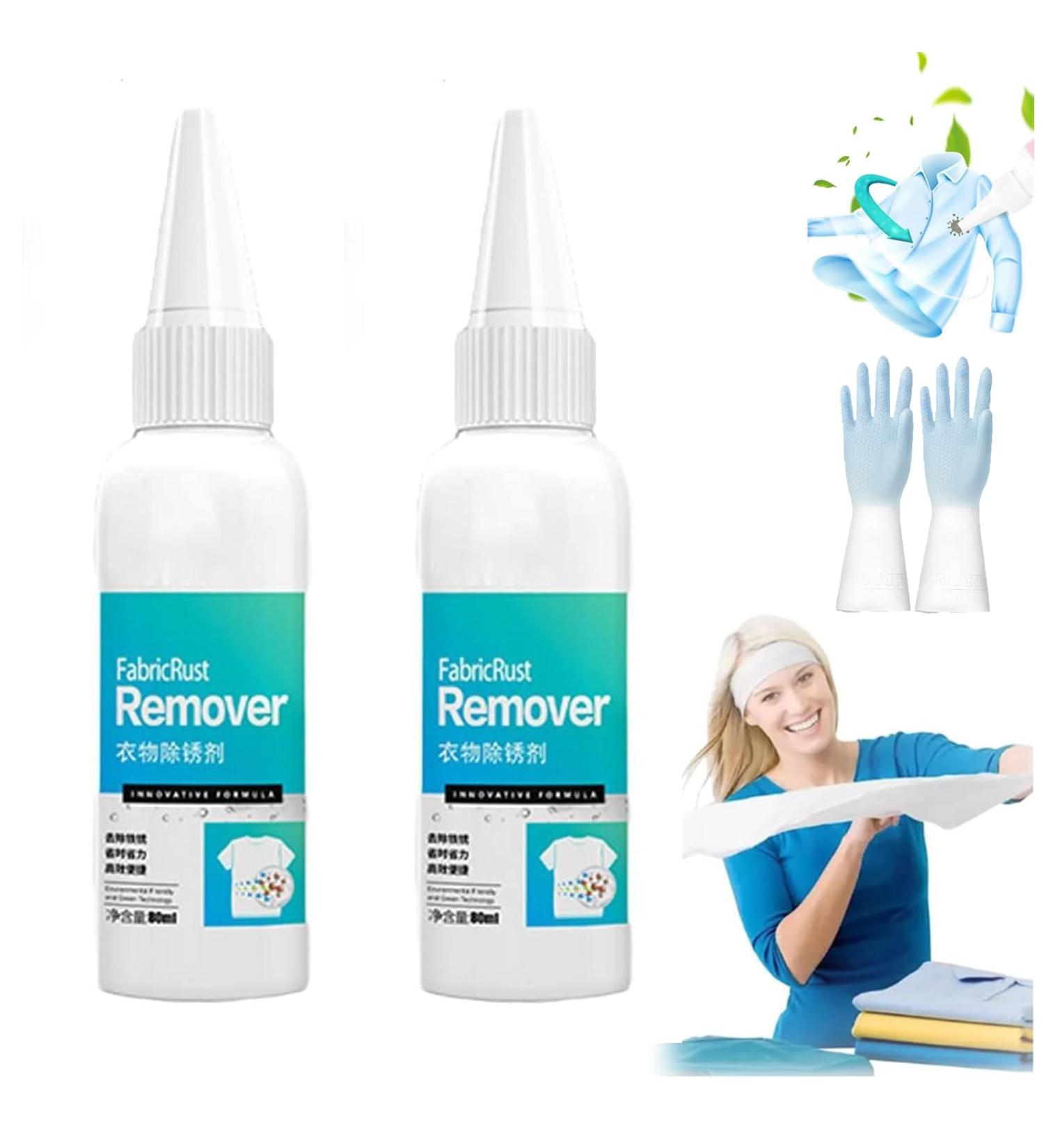 Fabric Rust Removal Cleaner Appiarent Fabric Rust Stain Remover Strong Clothes Rust Remover Fabric Rust Remover Stubborn Stain Cleaner Oil Remover For Various Rust Stains (2pcs) - Buy Online on GoSupps.com