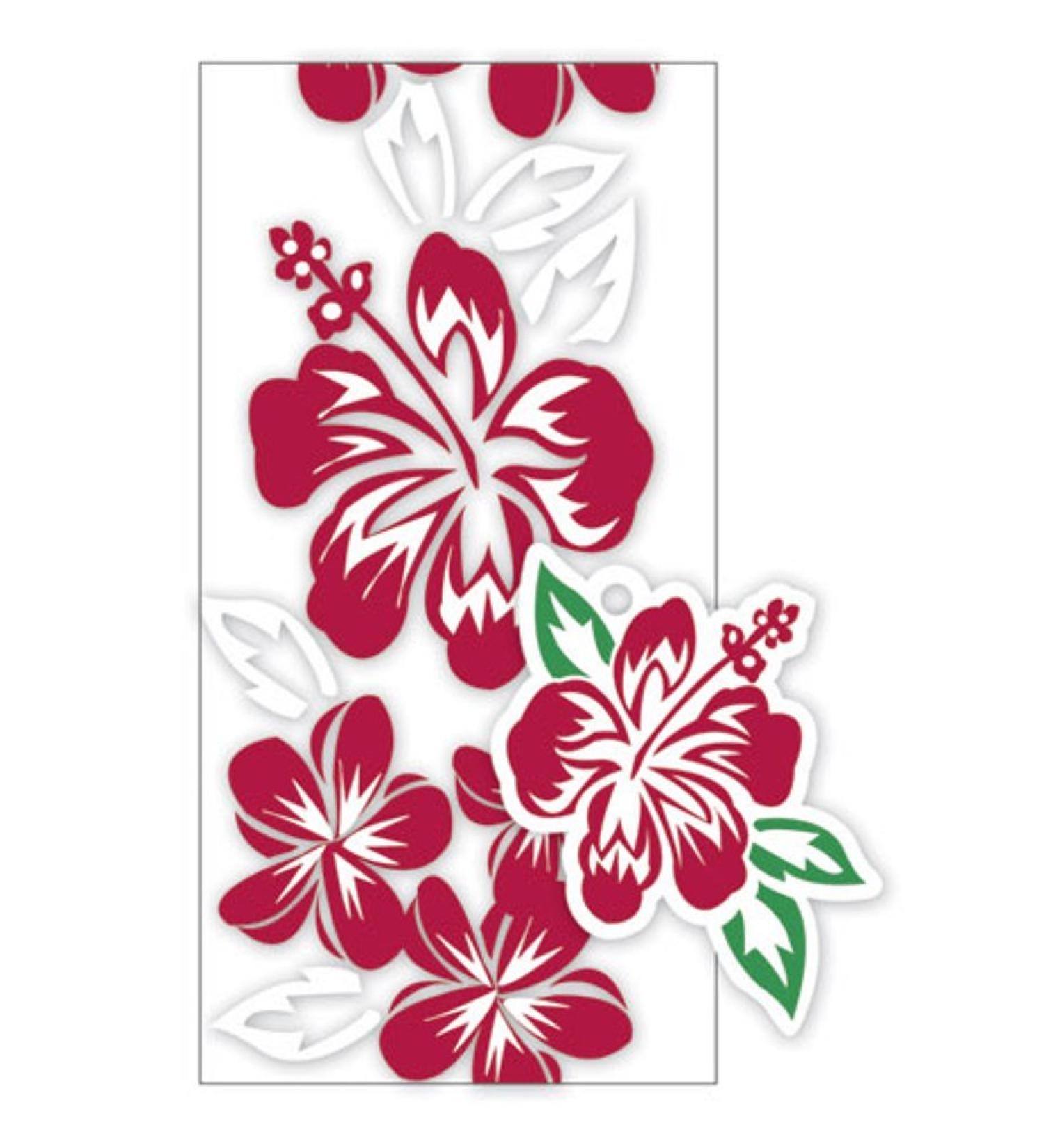 Hawaiian Candy Lei Making Kit - 5 Red Hibiscus Lei Kits