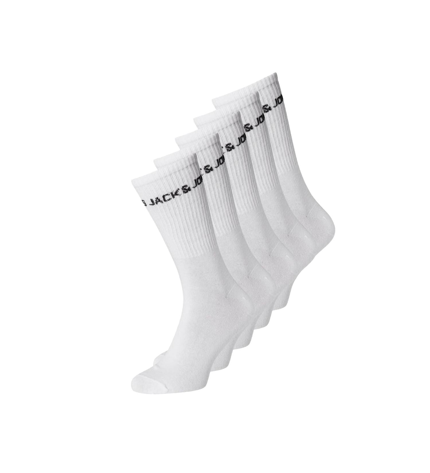 JACK & JONES Boys Tennis Socks 33-37 White